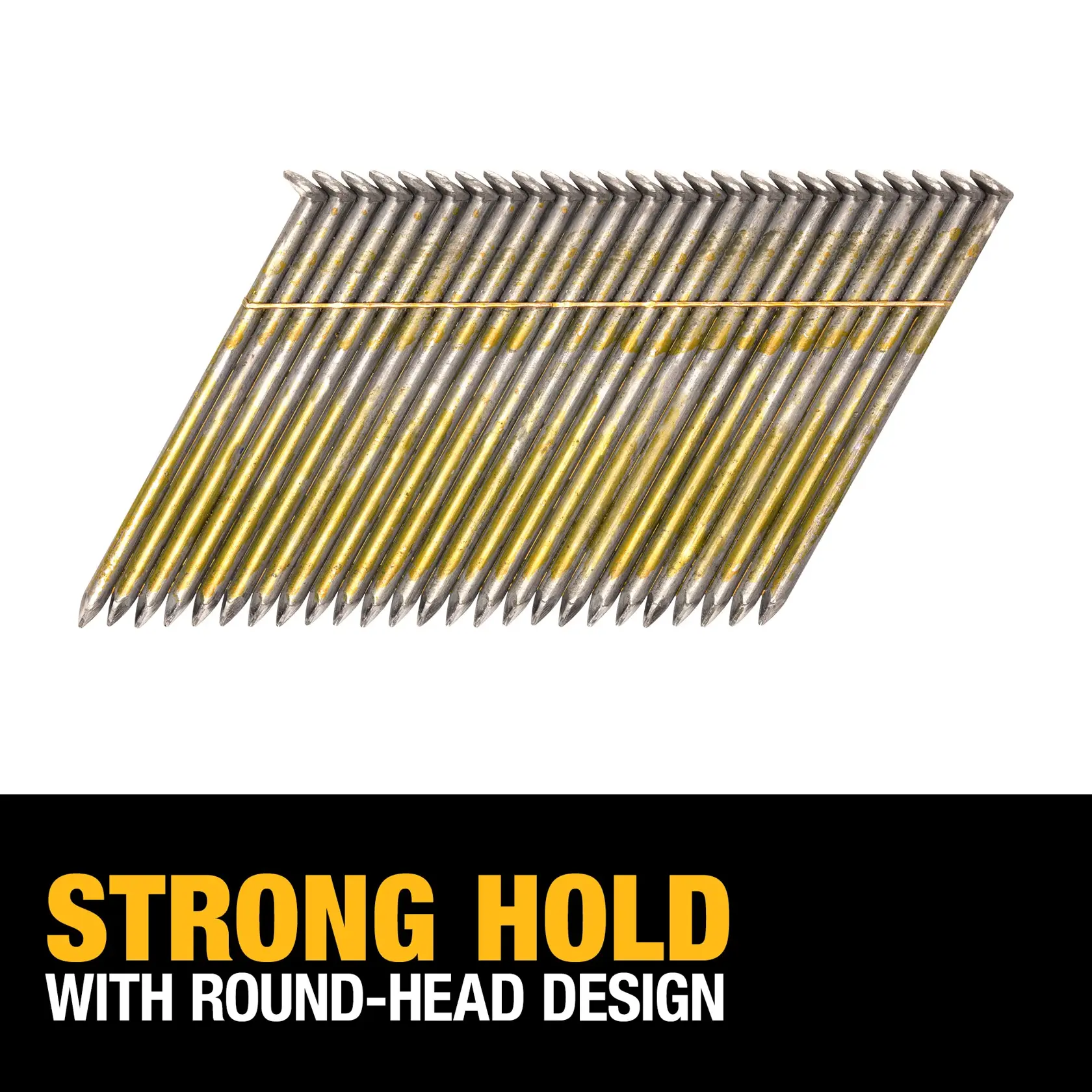 DEWALT® 2-3/8-in. x 0.120-in. Smooth Shank Brite 28 Degree Wire Weld Framing Nails (2000-Pack)