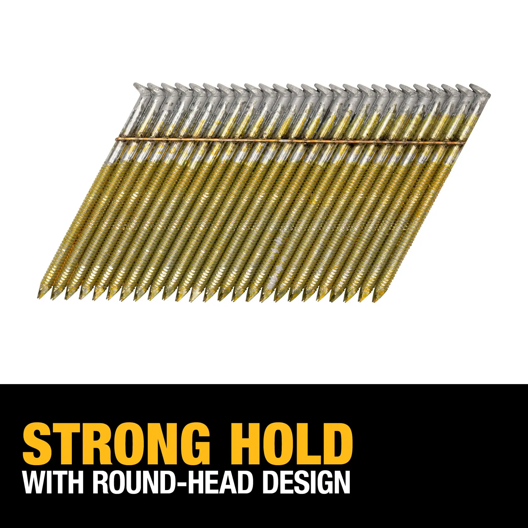 2-3/8-In. X 0.120-In. Ring Shank Galvanized 28 Degree Wire Weld Framing Nails (2000-Pack)