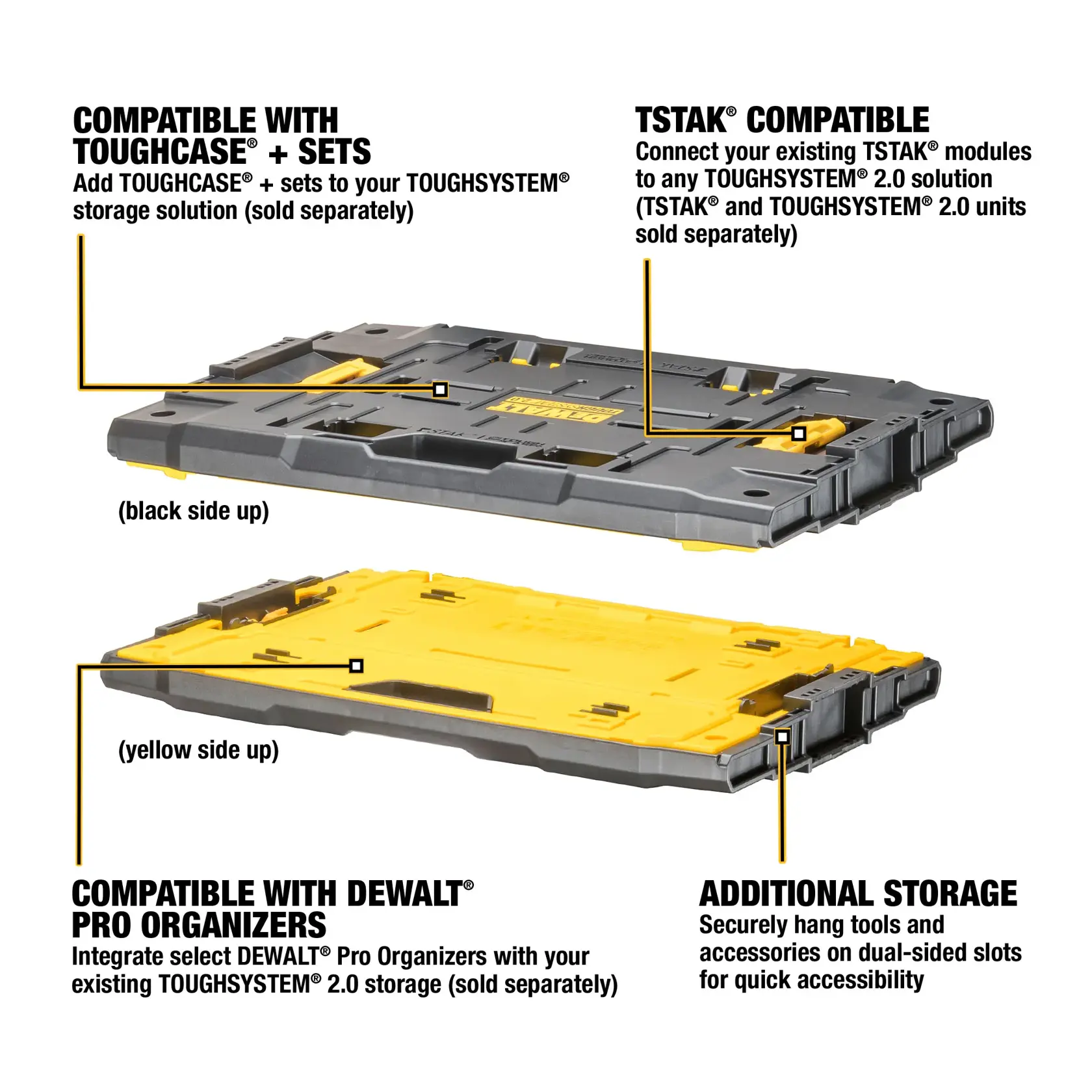 DEWALT(®) TOUGHSYSTEM(®) 2.0 ADAPTOR