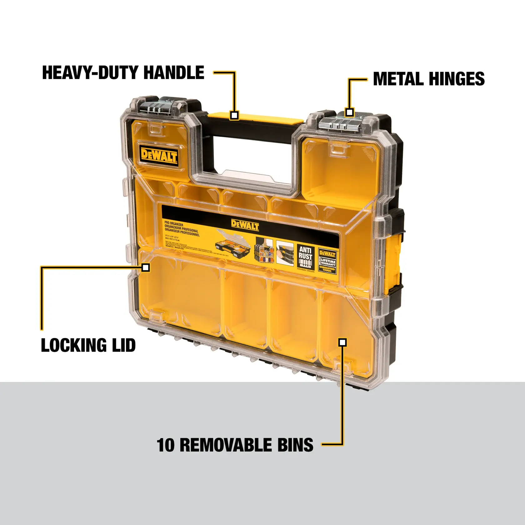 DEWALT® PRO Shallow Organizer