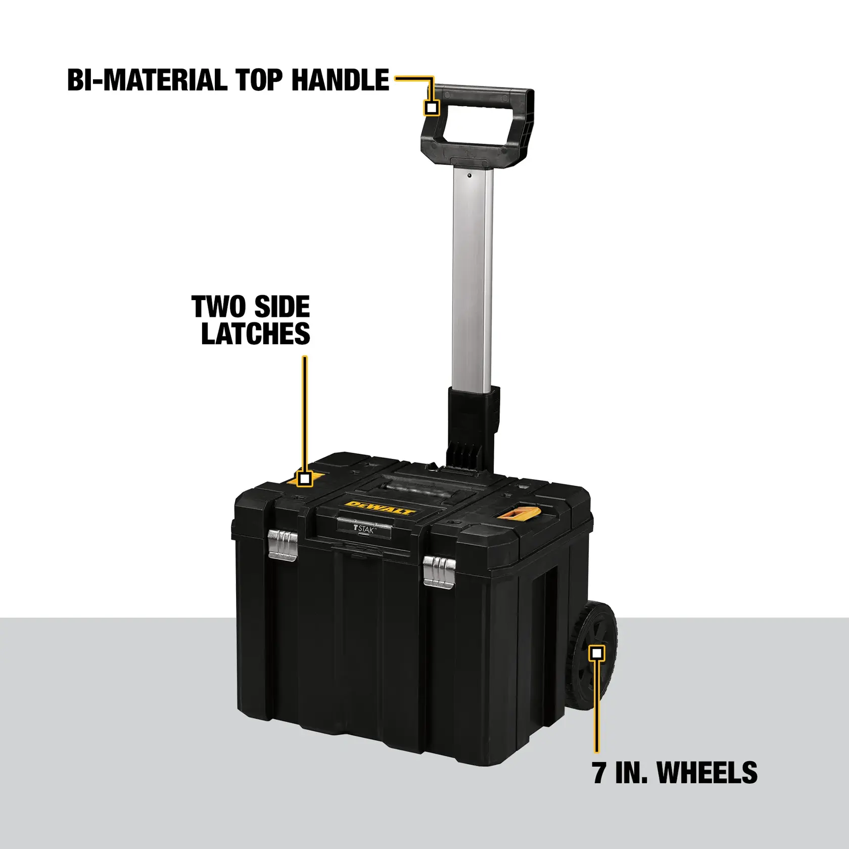 TSTAK® Mobile Storage Deep Box On Wheels