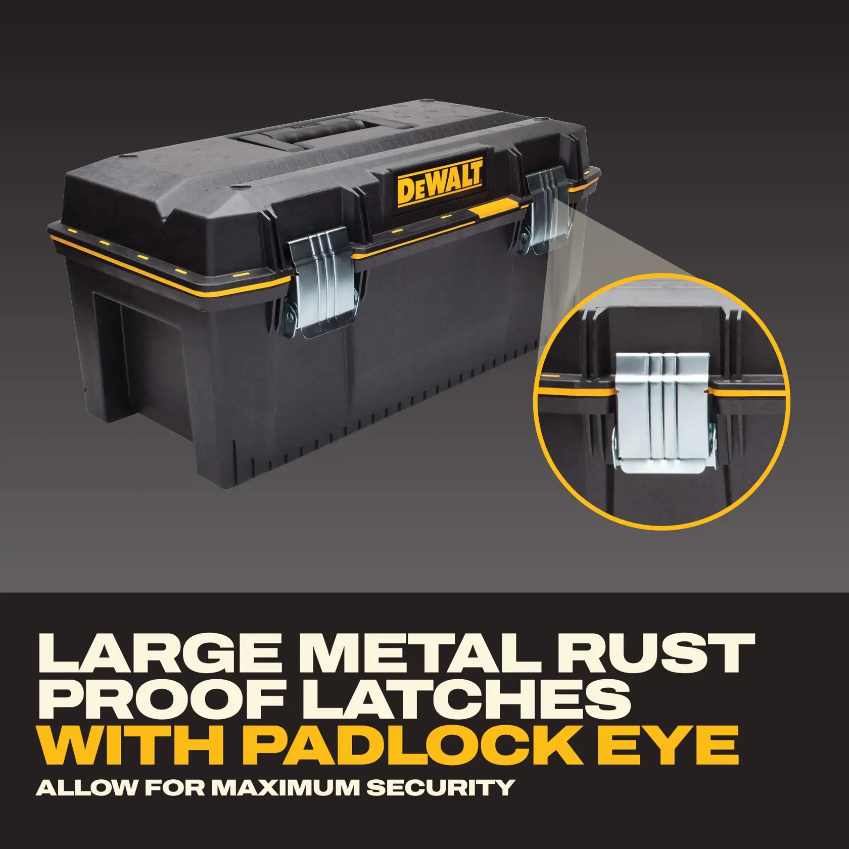 23-In. (584mm) Water Sealed Tool Box