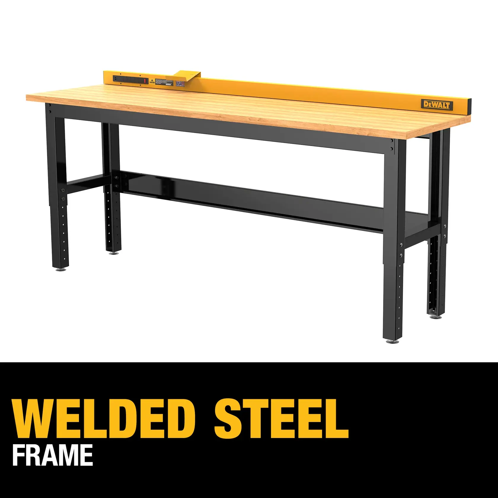 8FT WORKBENCH - WOOD TOP