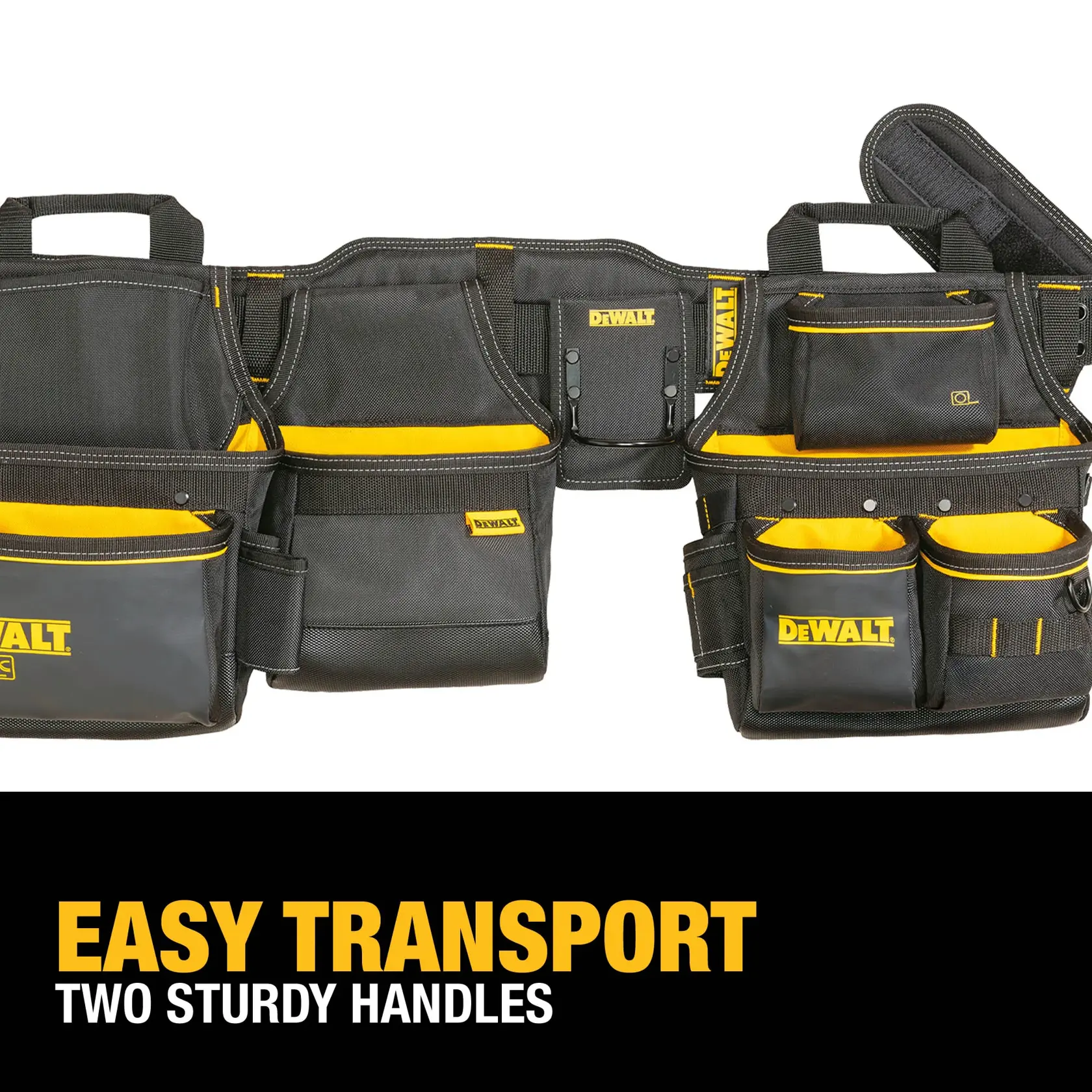 Easy Transport - two sturdy handles graphic
