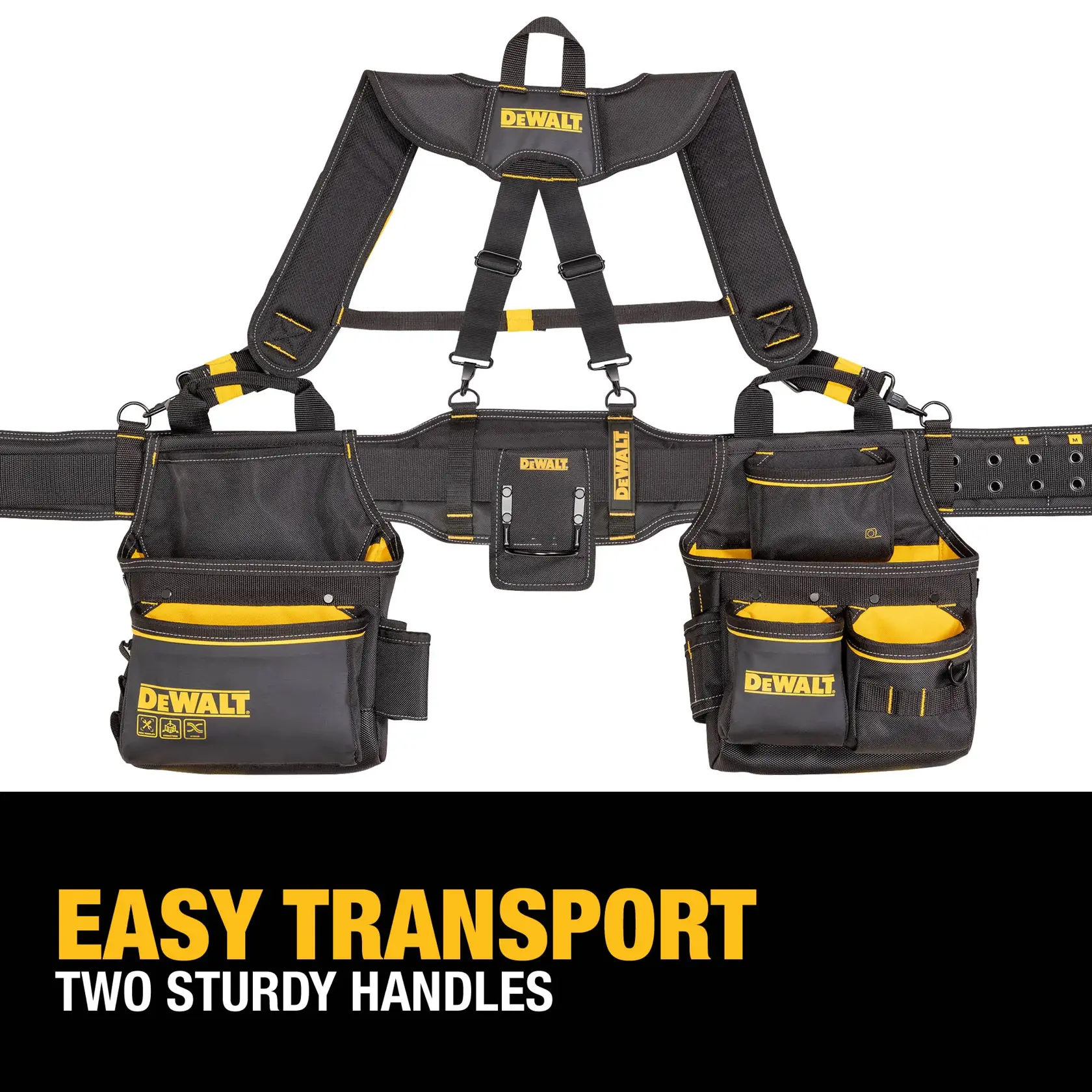 Easy Transport - two sturdy handles graphic
