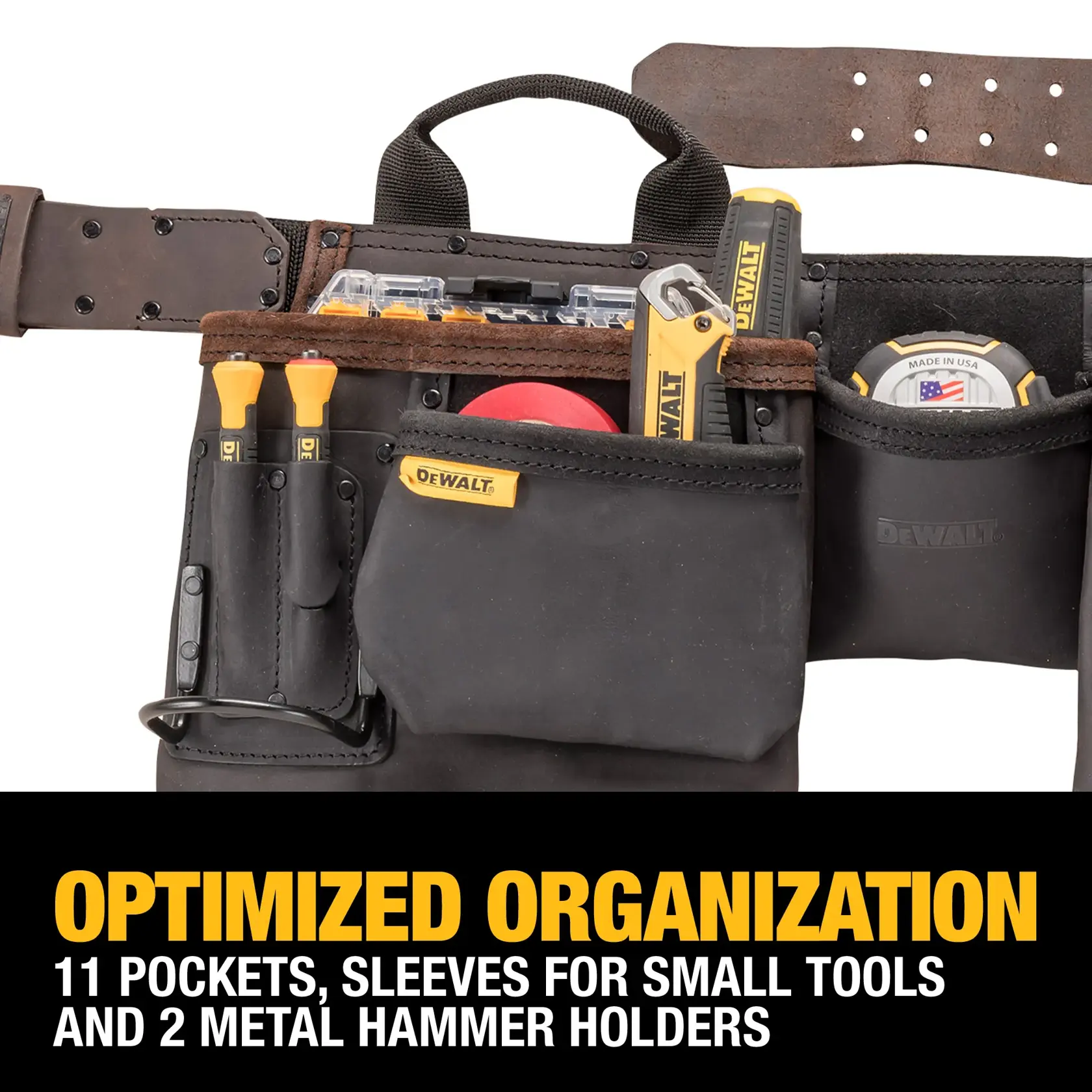Dewalt DWST550112 Tool Belt F+B