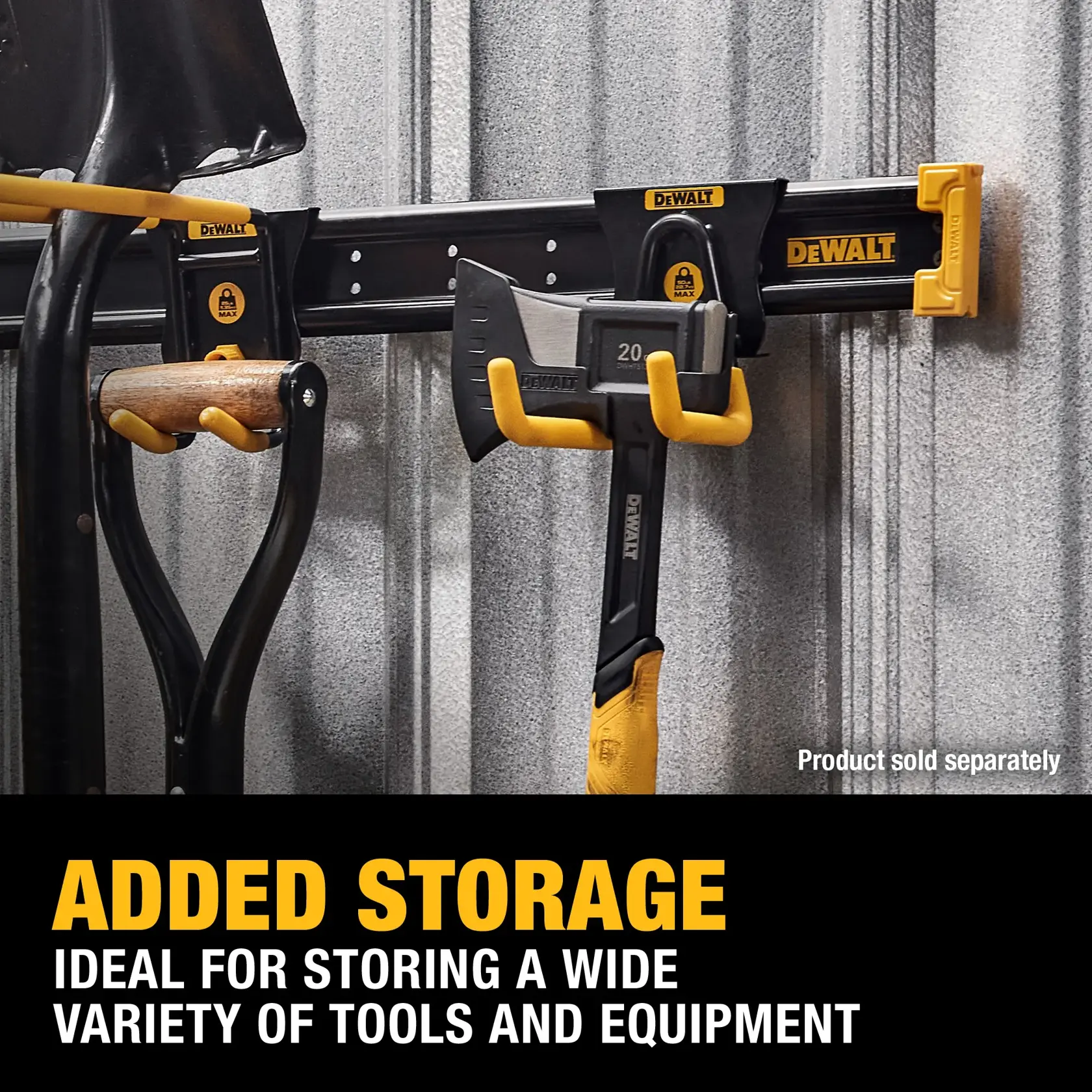 Graphic Showing the Storage of a Short Standard Hook