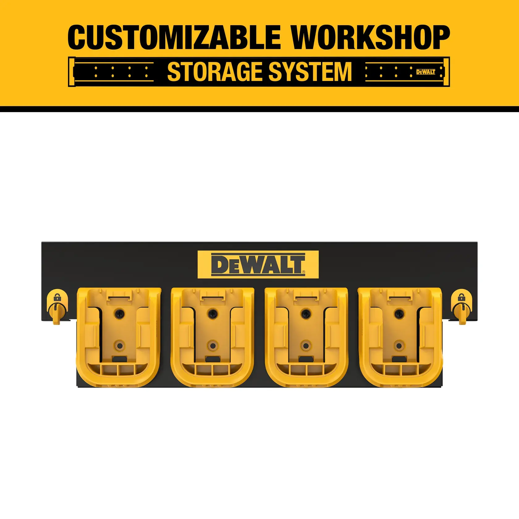 Graphic of a Battery Rail on a White Background