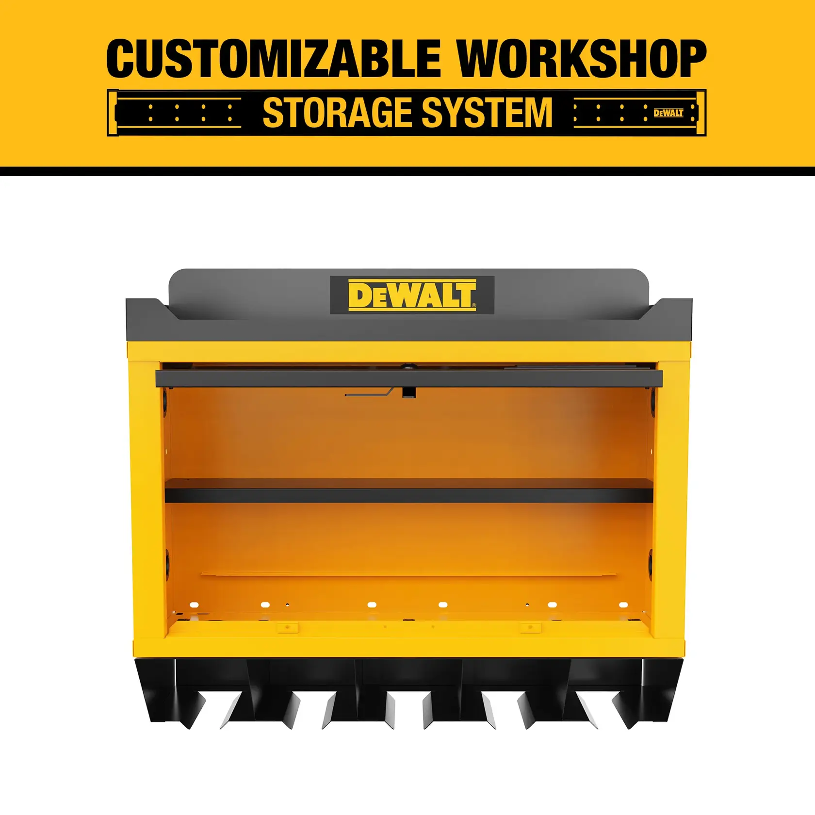 Graphic of a Power Tool Wall Cabinet on White