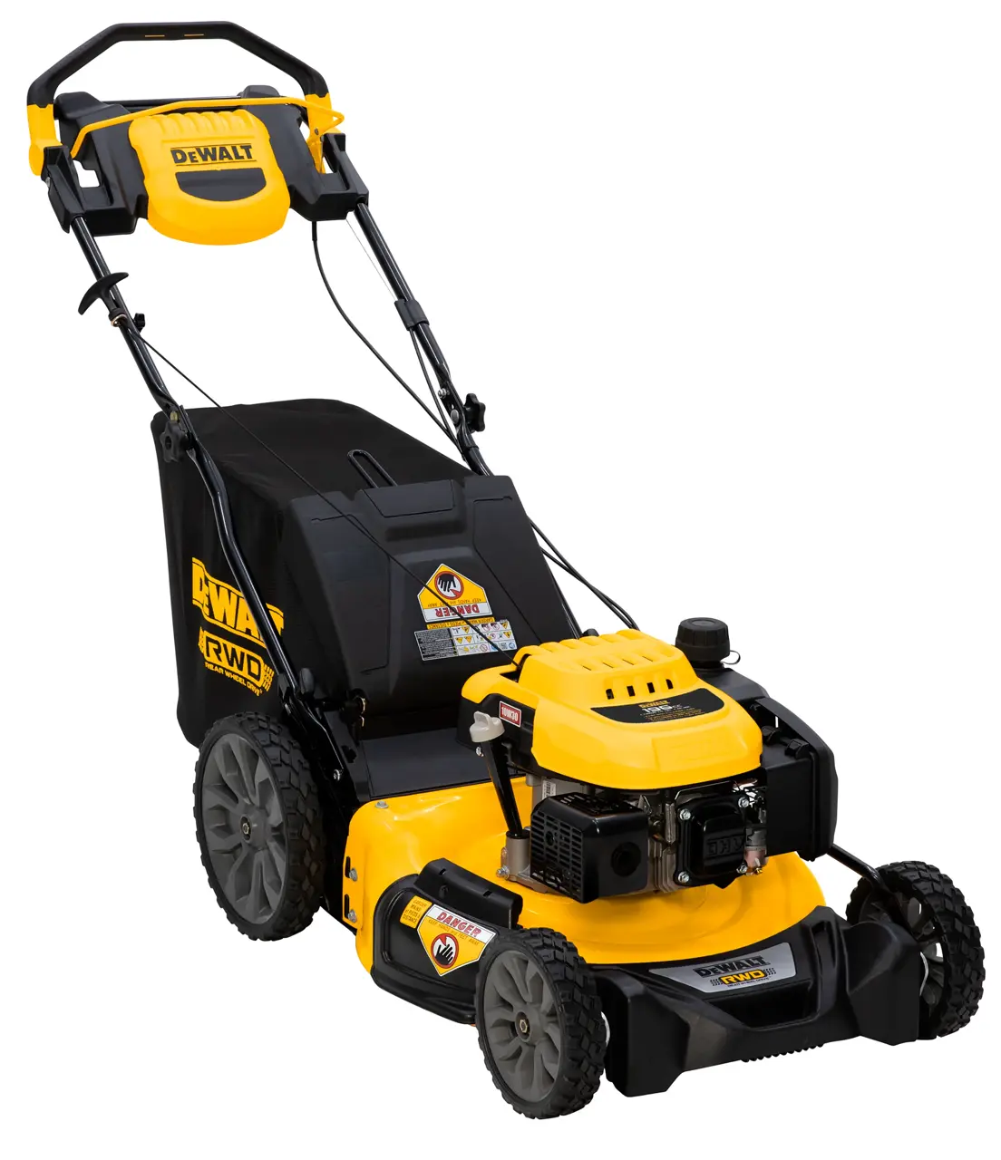 21 in. 196cc RWD Self-Propelled 3-in-1 Lawn Mower With PowerAdapt