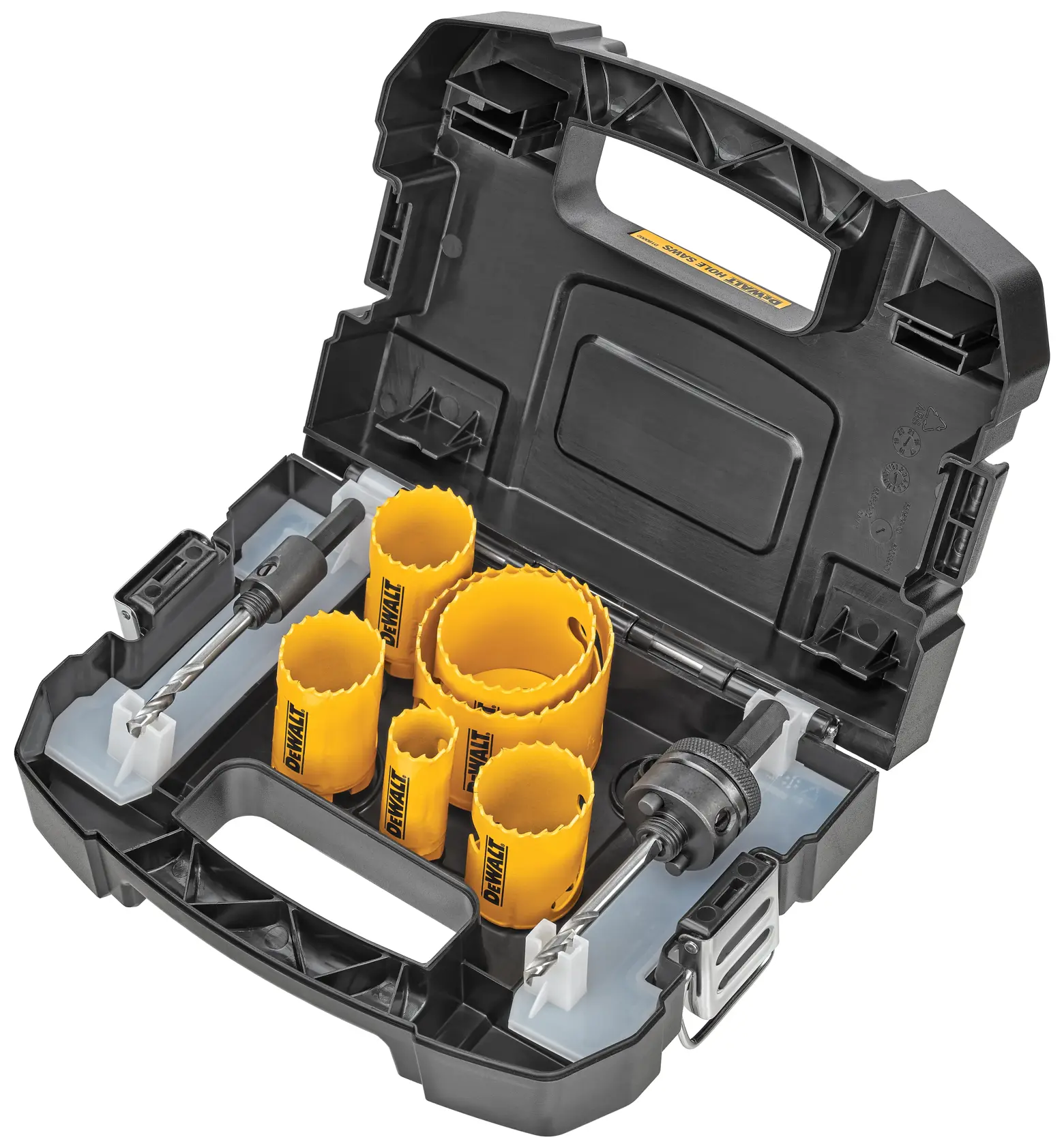 DEWALT® 9-Piece Electrician's Bi-Metal Hole Saw Kit