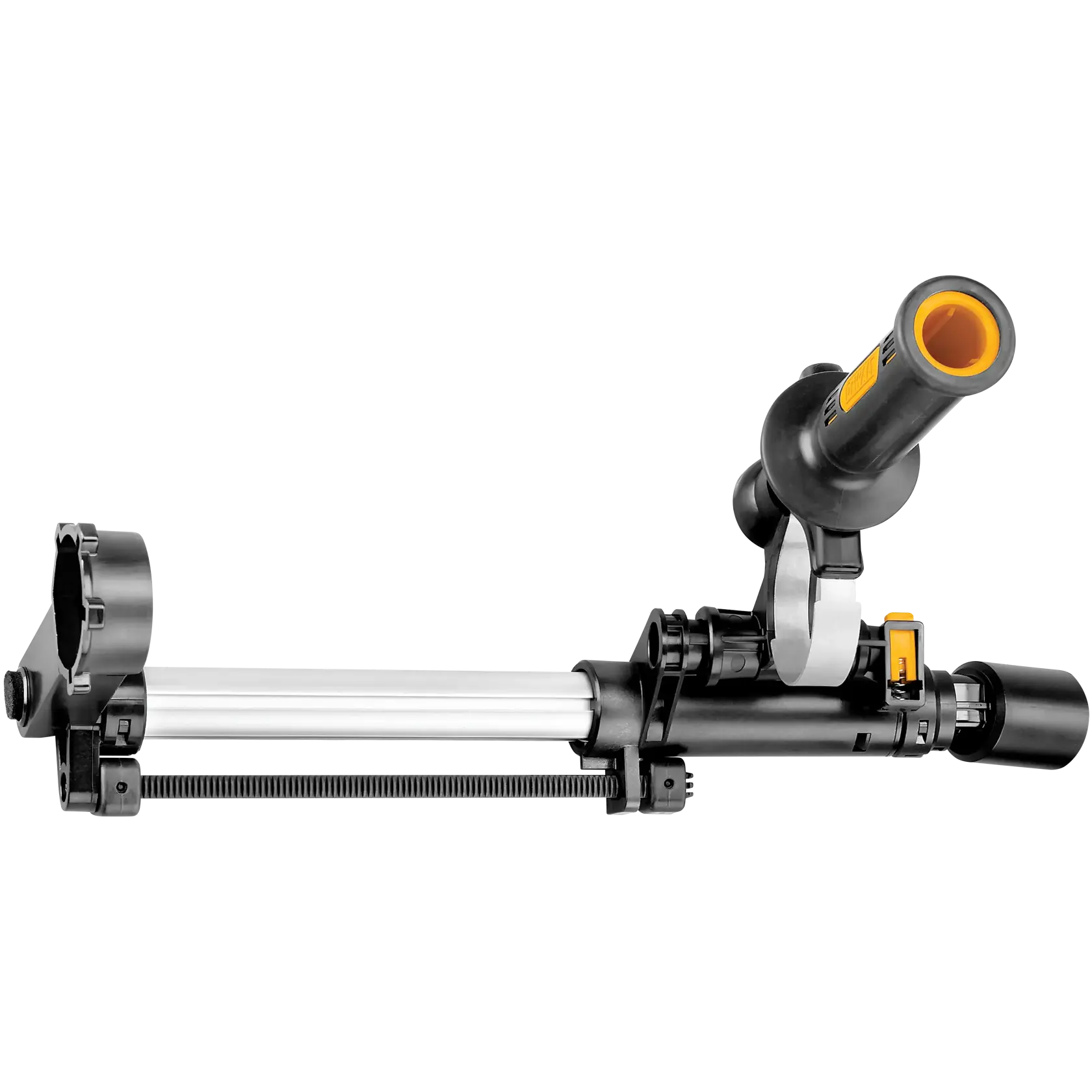 Dust extractor telescope with hose for SDS rotary hammers