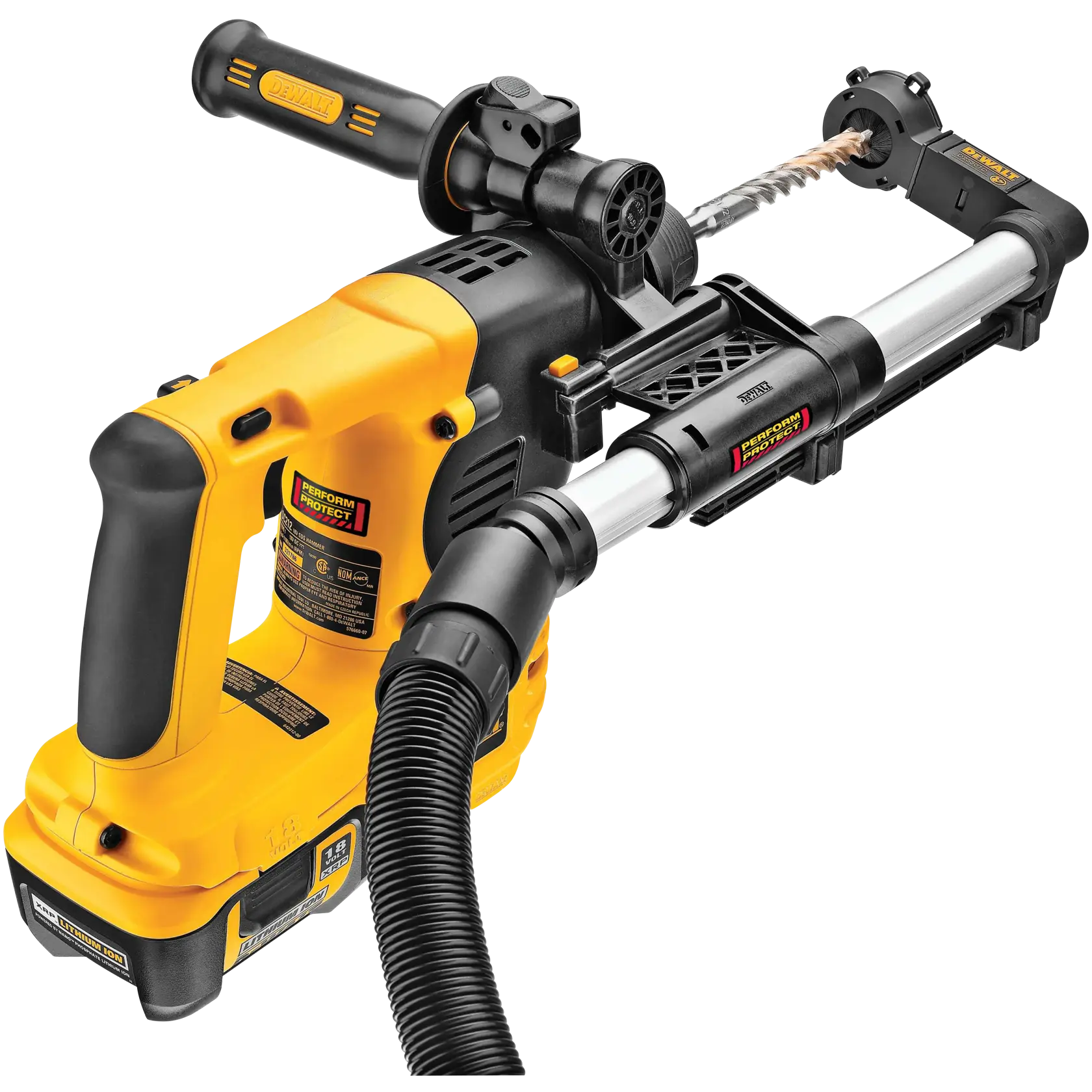 DEWALT® Dust Extractor Telescope w/ Hose for SDS Rotary Hammers thumbnail 5