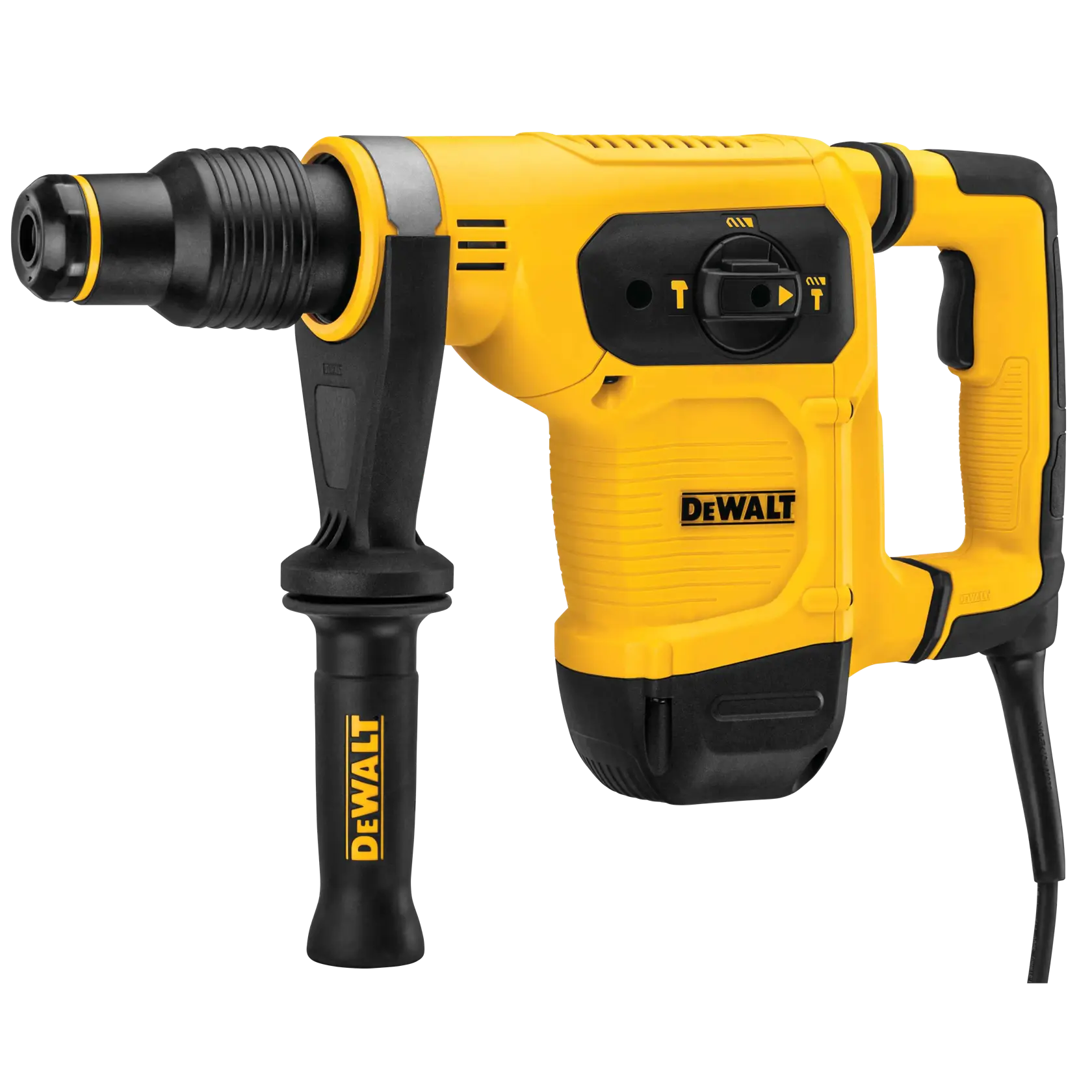 SDS Max combination hammer being used by person