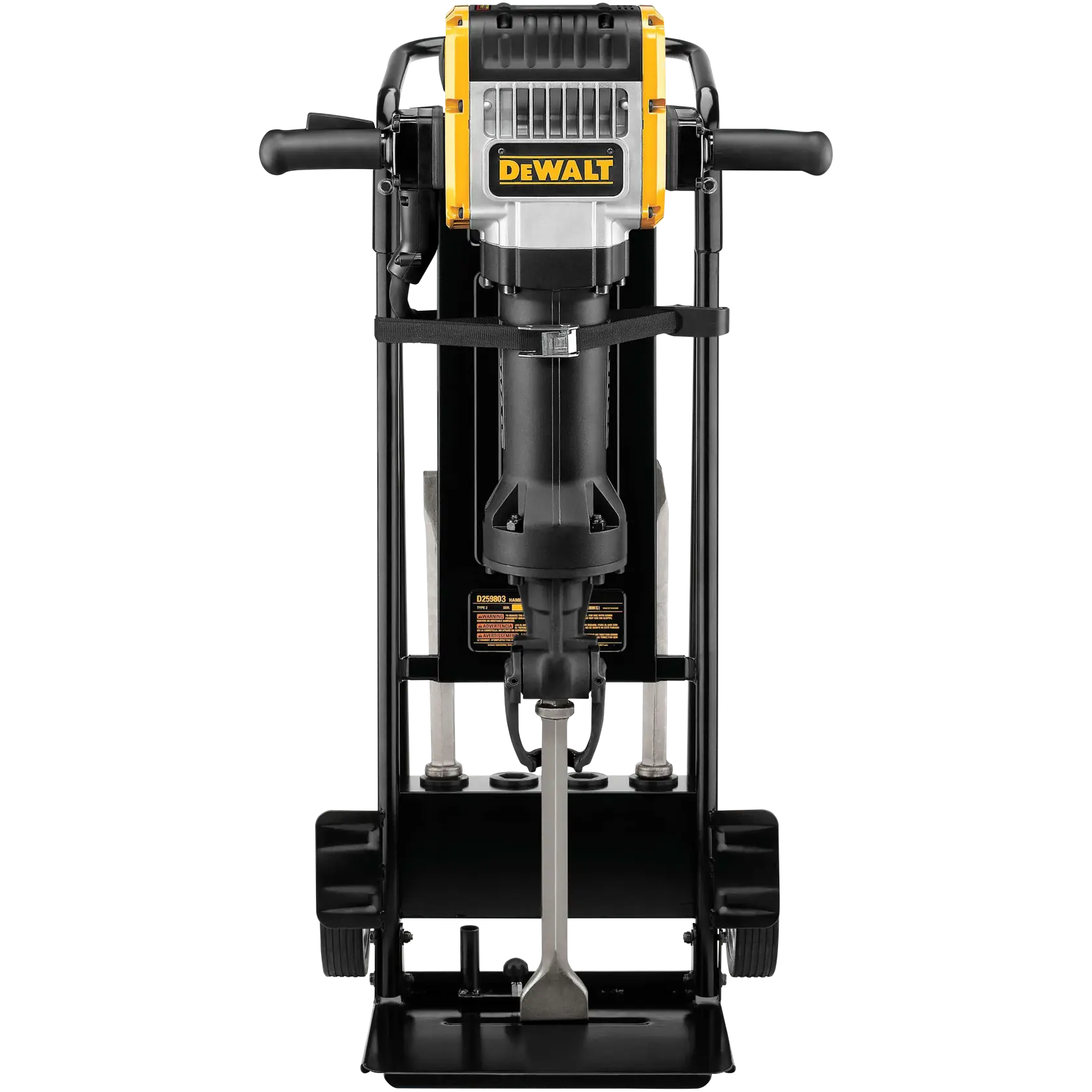 Pavement breaker with hammer truck and steel