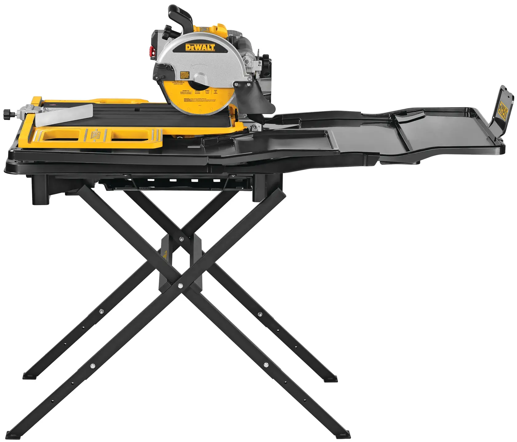 Profile of High Capacity Wet Tile Saw with stand