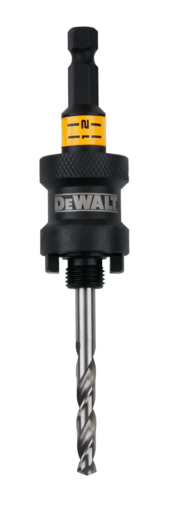 DEWALT® RAPID LOAD 3/8-in. Shank Quick Change Arbor for 9/16-in. to 1-3/16-in. Hole Saw