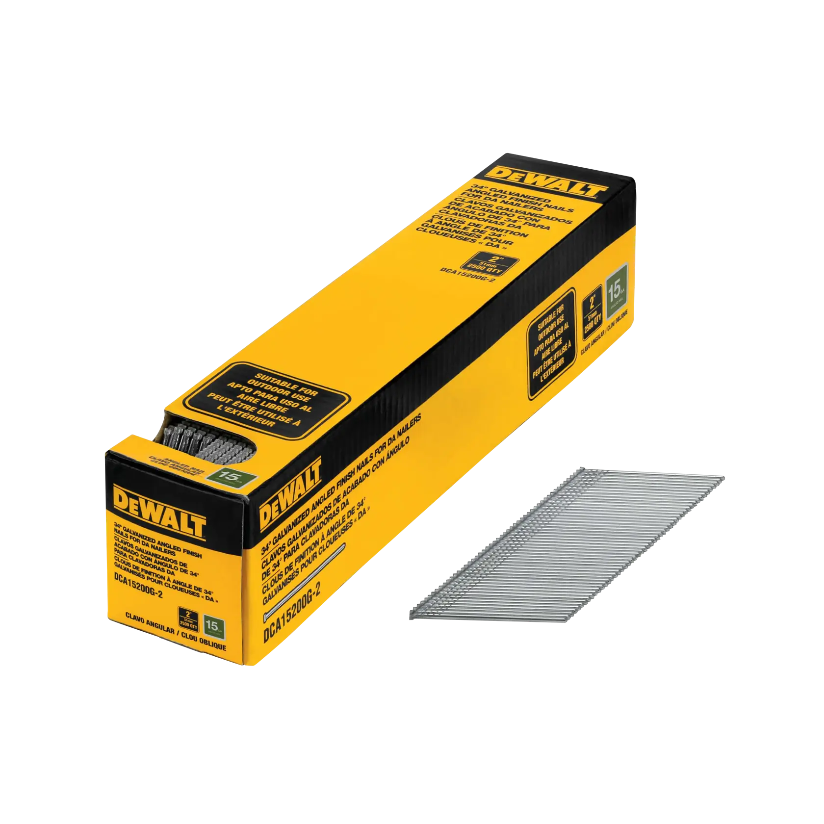 2 inch 15 gauge Finishing Nail box.