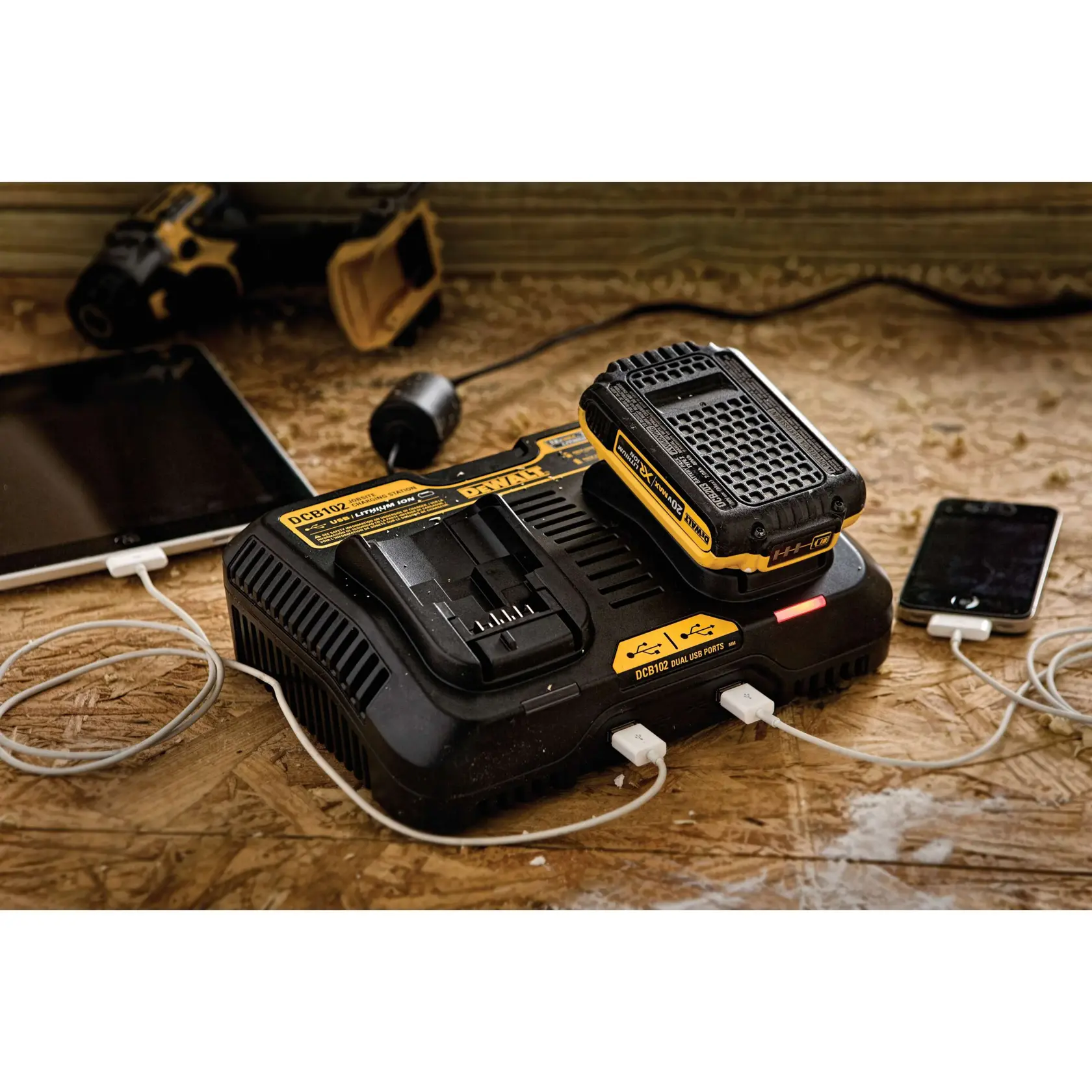 DEWALT® 12V MAX*/20V MAX*/FLEXVOLT® 4 Amp Dual Port