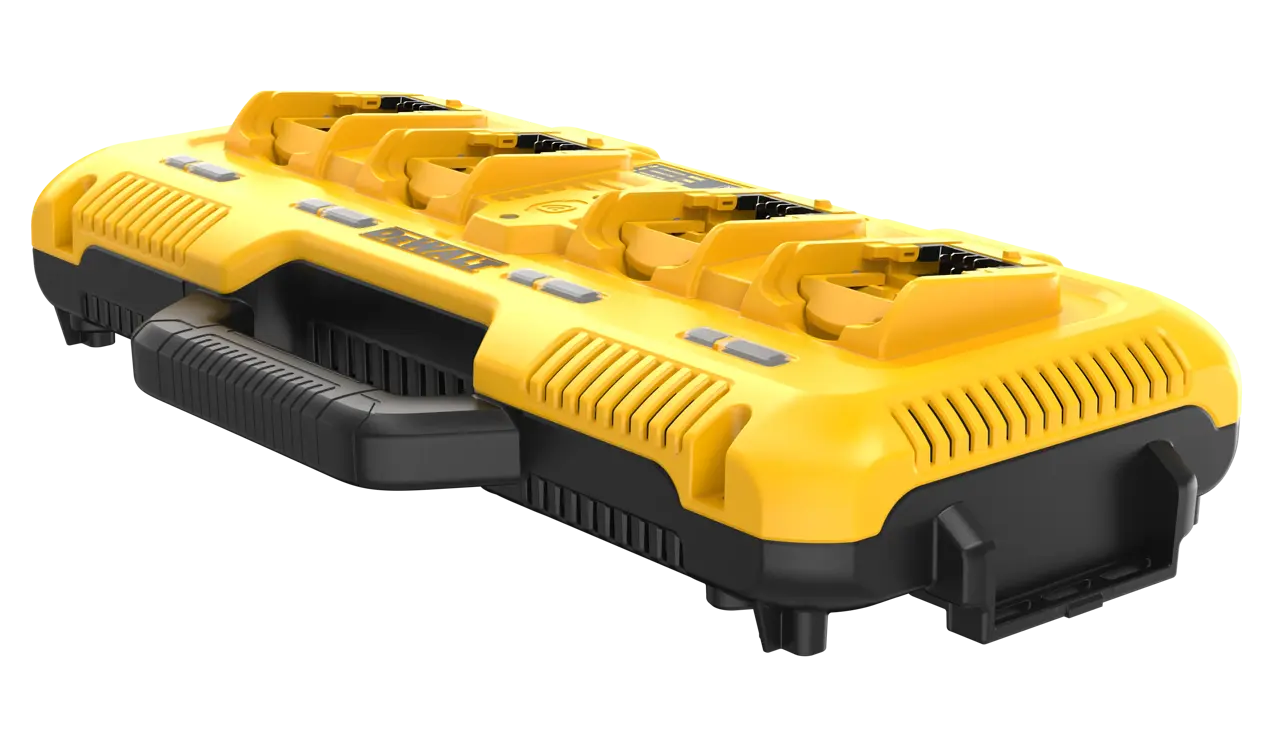 DEWALT 20V MAX* Multi Port Fast Charger front angled view 