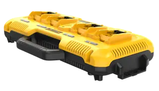 DEWALT 20V MAX* Multi Port Fast Charger front angled view 