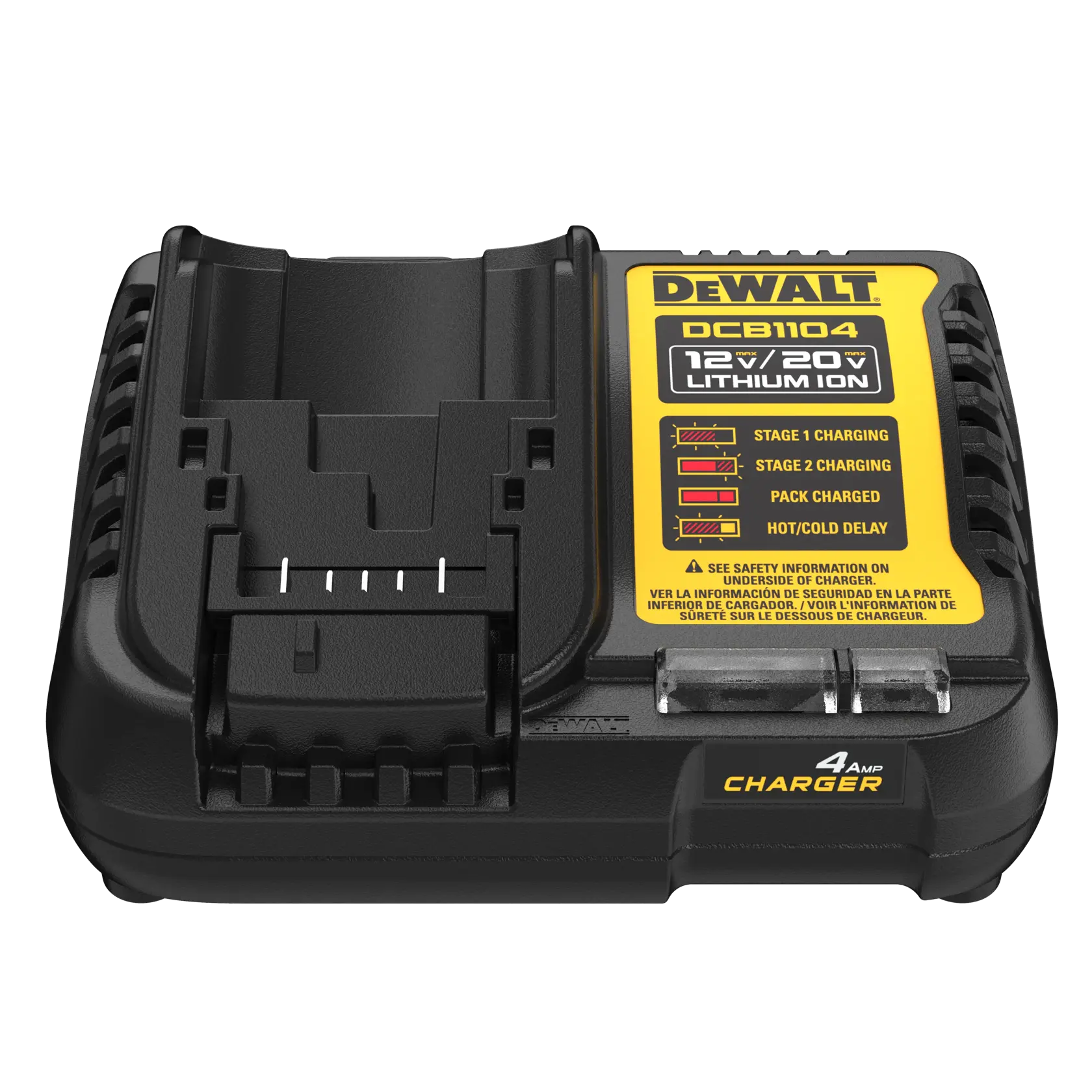 DEWALT® 12V MAX*/20V MAX** 4 Amp Charger thumbnail 6