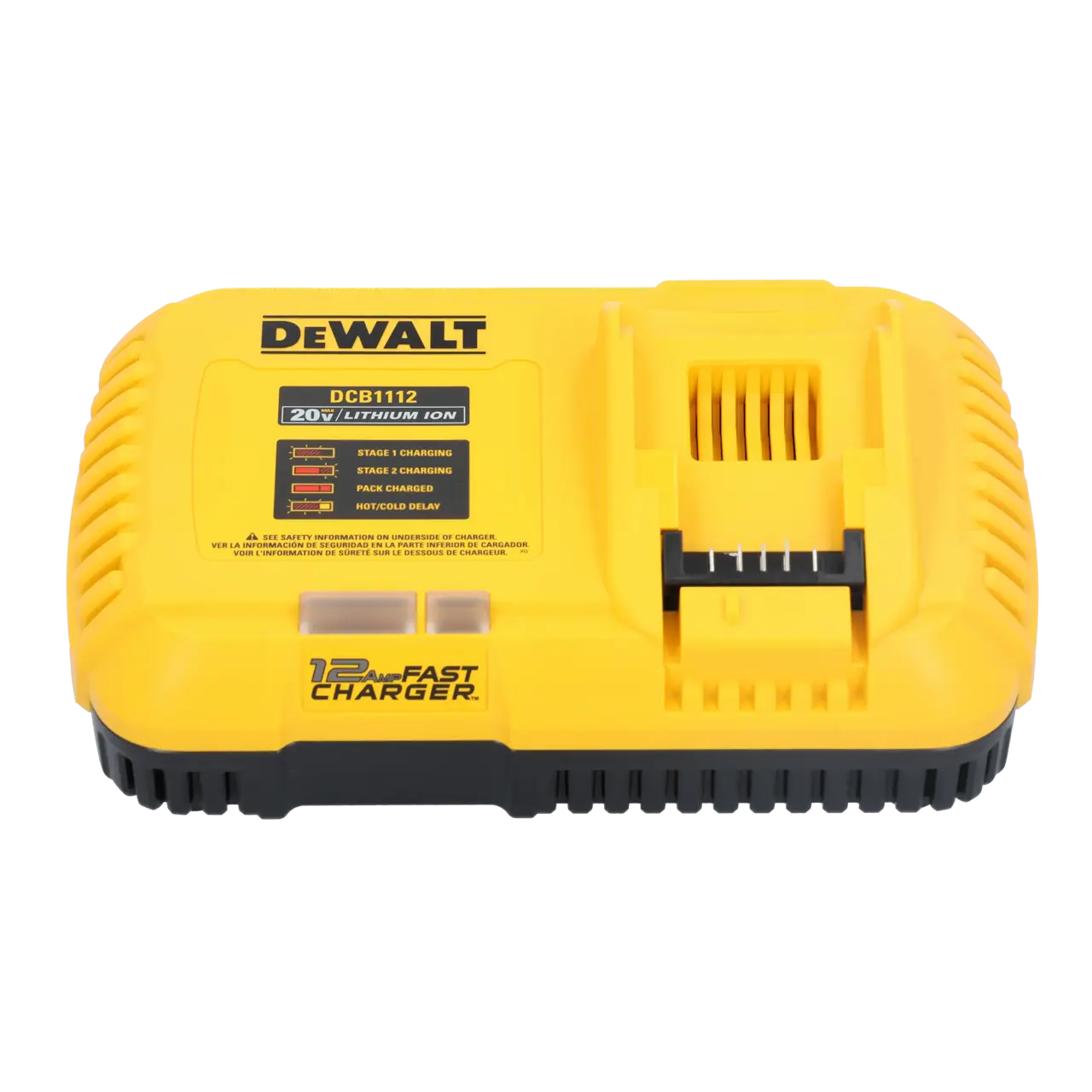 20V MAX/FLEXVOLT 12 Amp Fan Cooled Fast Charger