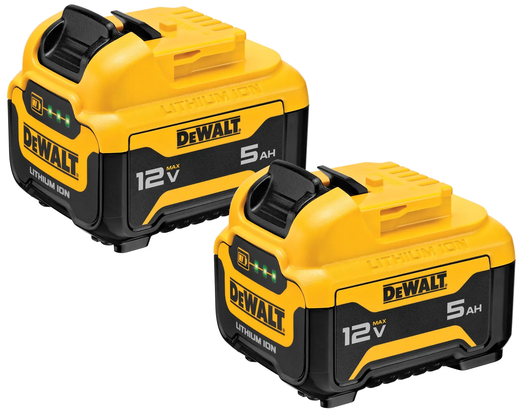 DEWALT® 12V MAX* 5Ah Battery (2 PK)