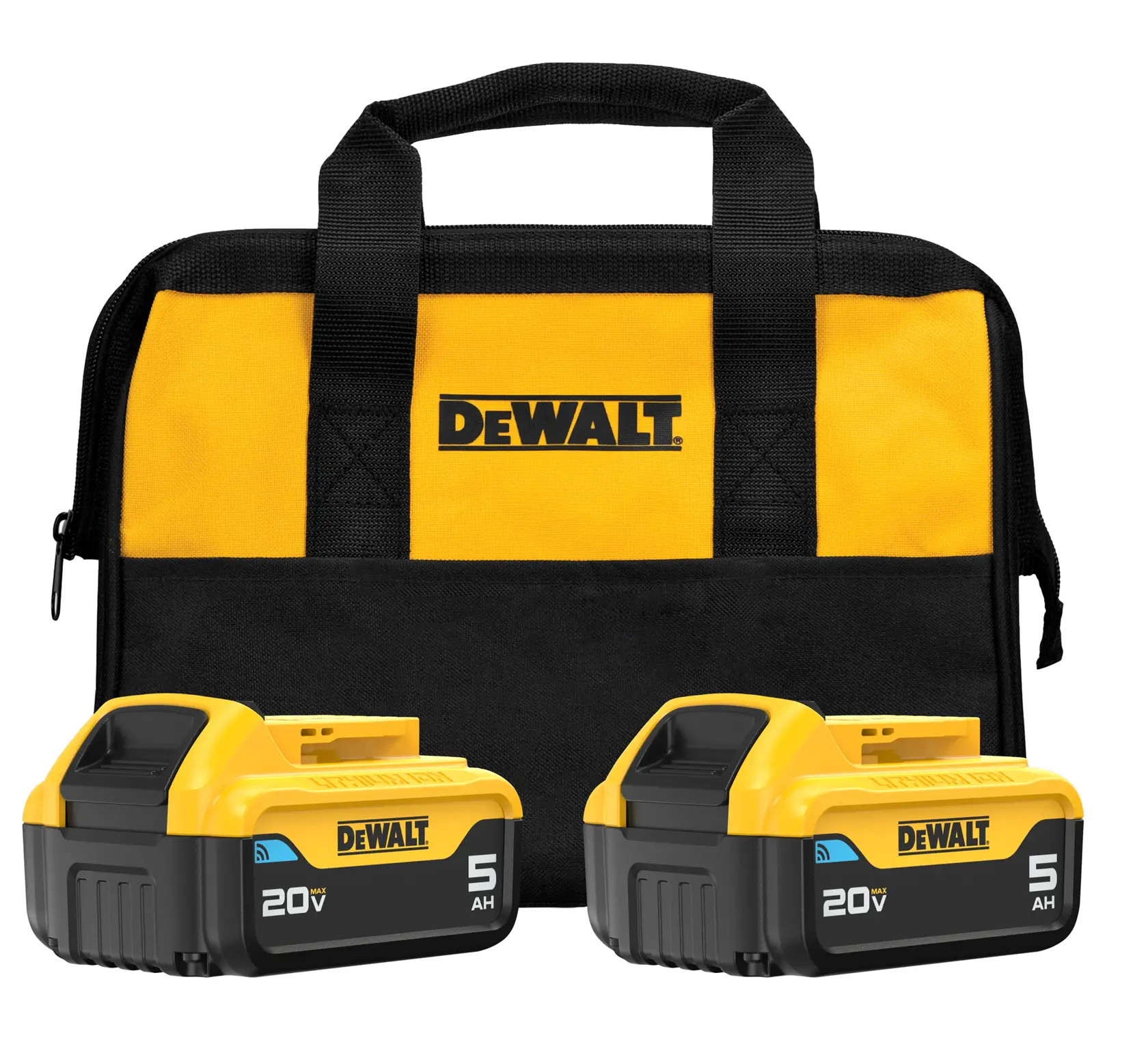 20v MAX* Bluetooth 5 Ah batteries and charger kit image