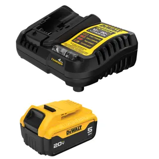 DCB205 battery and charger