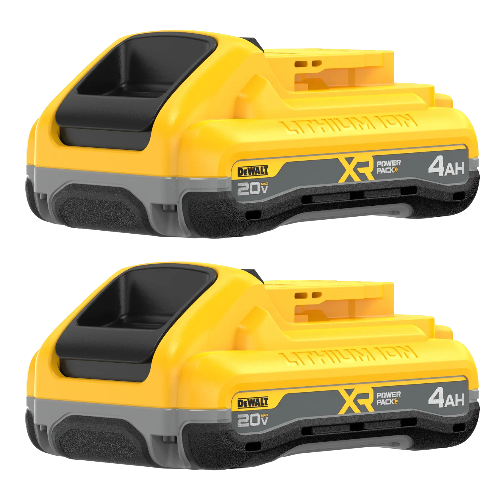 20V MAX* XR POWERPACK™ 4 Ah battery (2 Pack) kit image