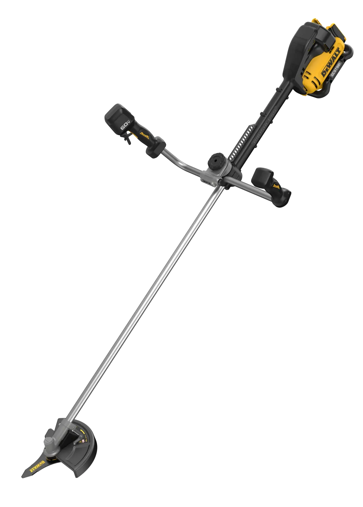 Front view of bare tool DEWALT Brush cutter