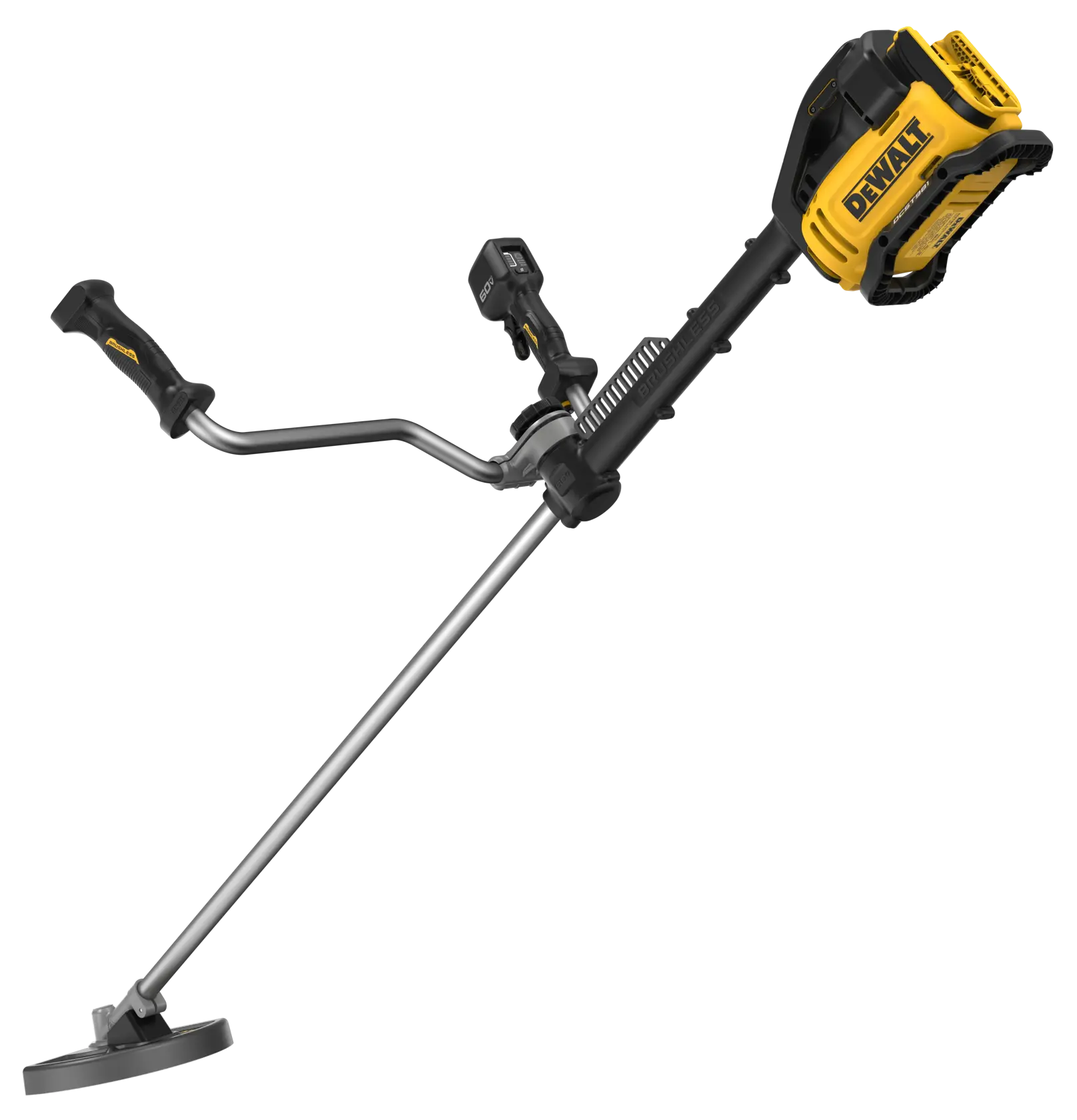 DEWALT® 60V MAX* 10-in. Brushless Cordless Brush Cutter With Bike Handle (Tool Only) thumbnail 5