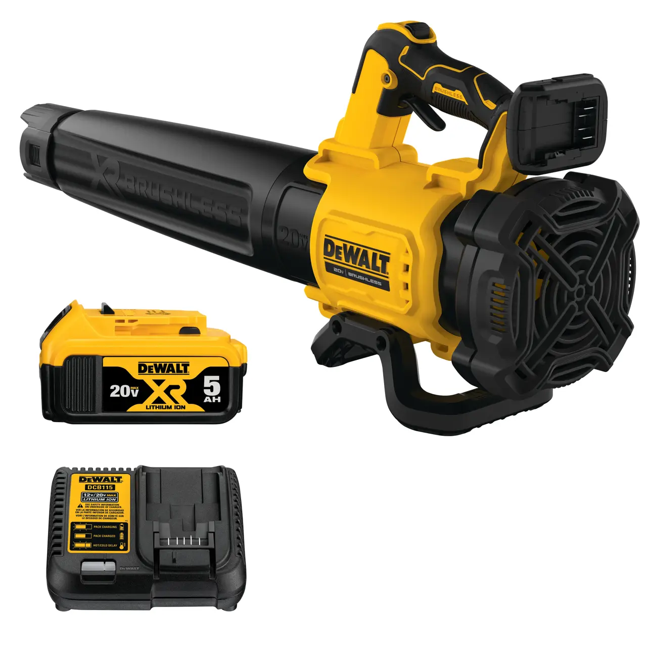 DEWALT DCBL722P1 20V MAX brushless cordless blower kit