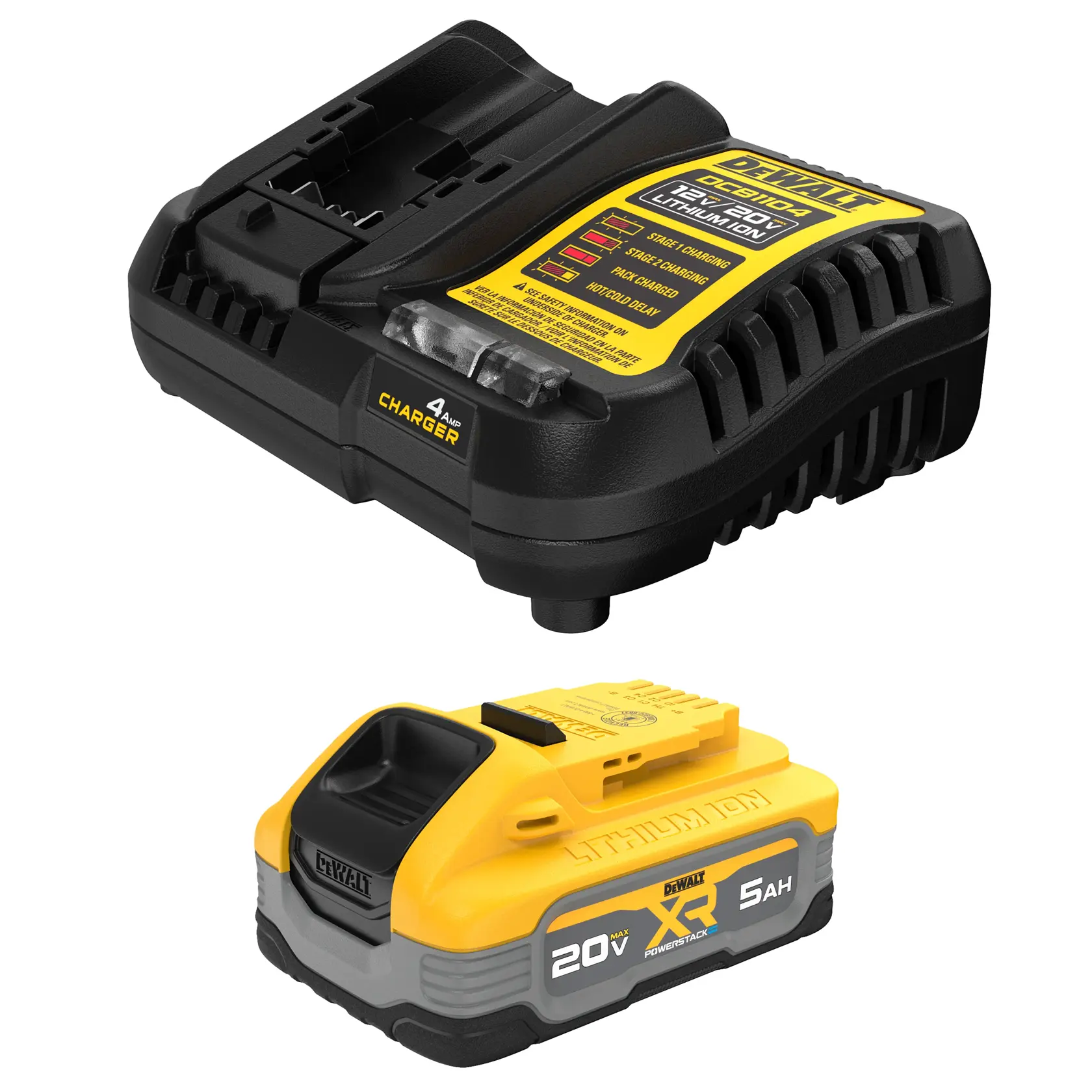 DEWALT® 20V MAX* XR® 5Ah Battery Kit