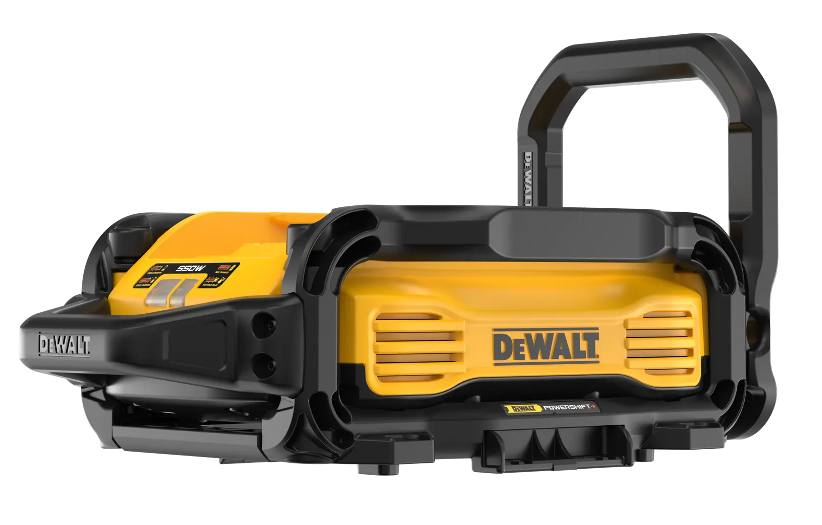 DEWALT POWERSHIFT™ 550W Charger on white background