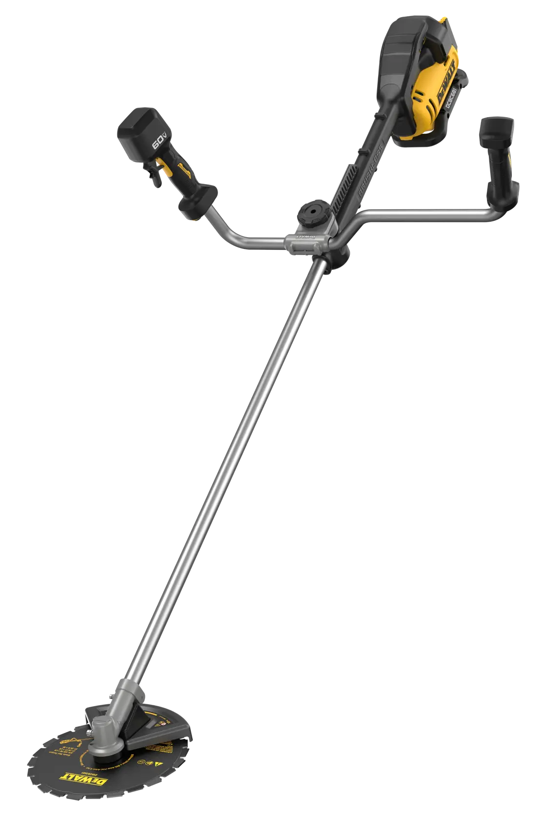 Front view of bare tool DEWALT Brush saw