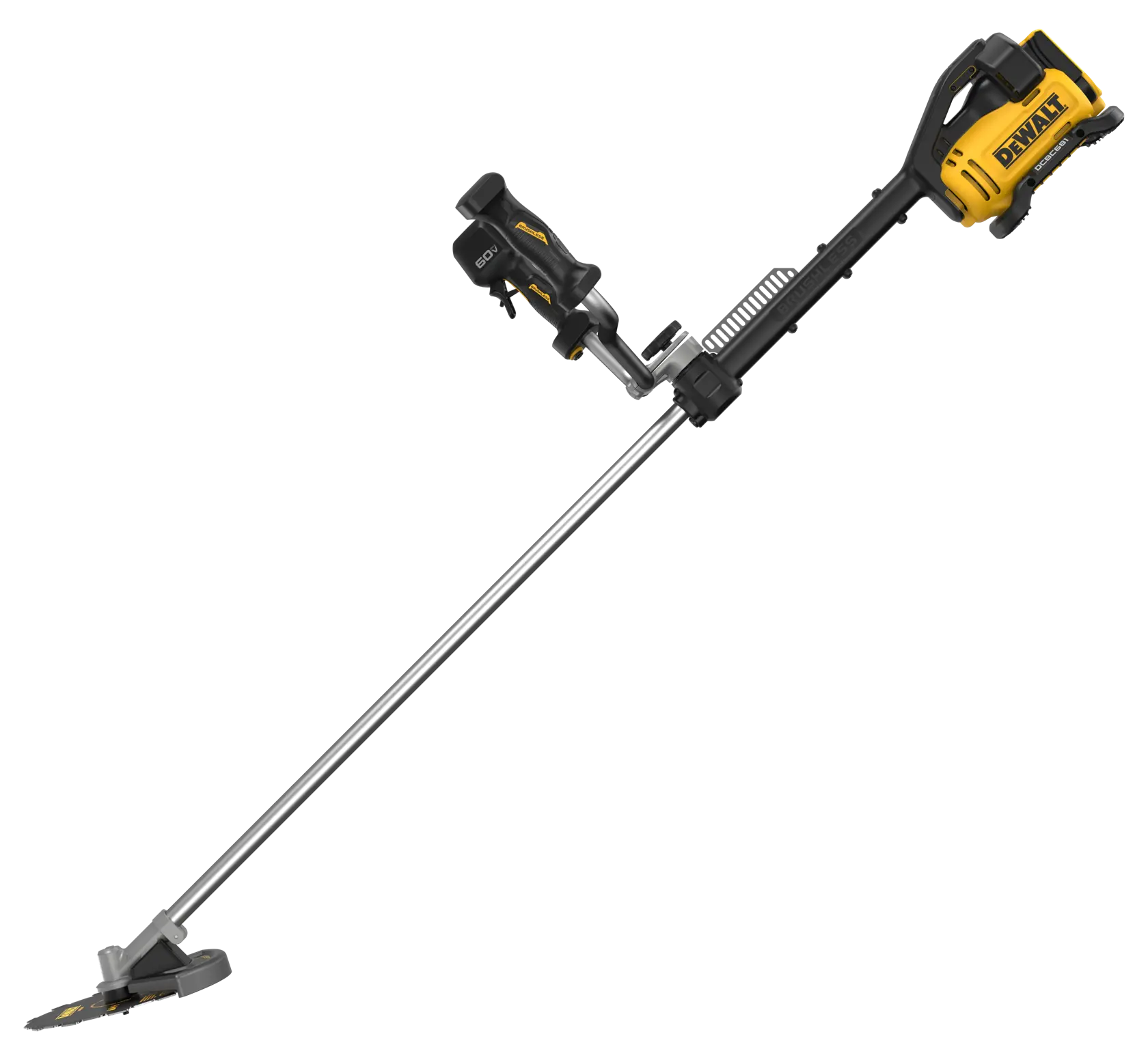 Side view of bare tool DEWALT Brush saw