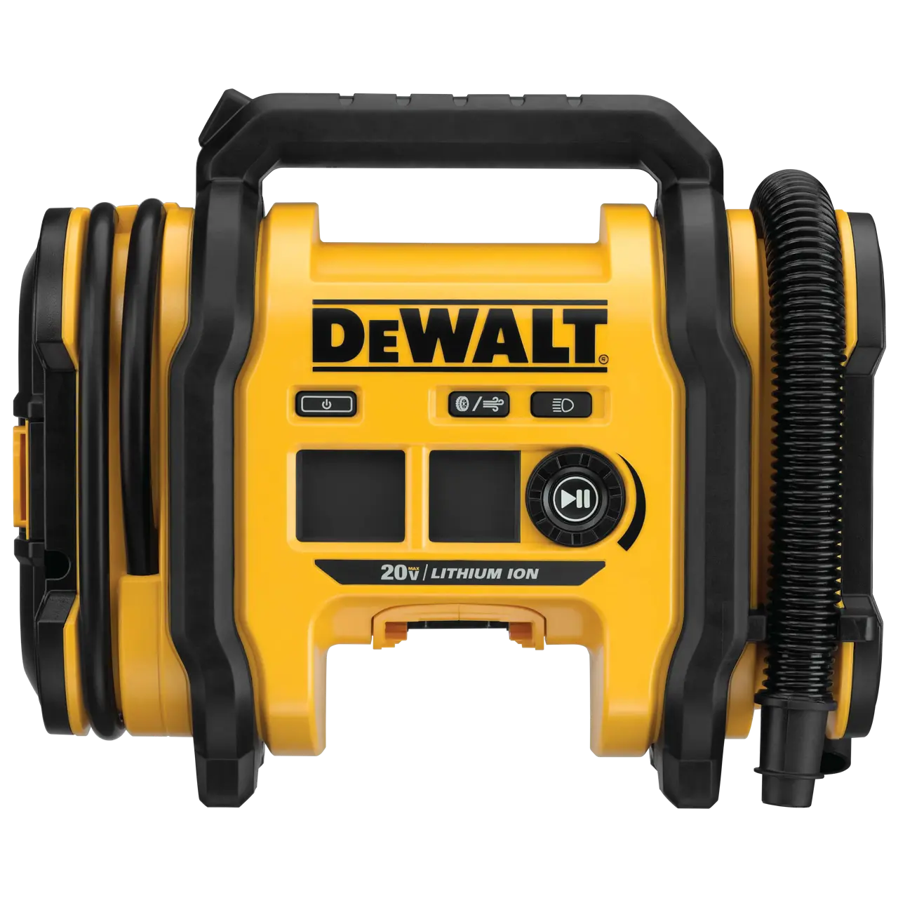 DEWALT logo in bold black letters centered on a white background.