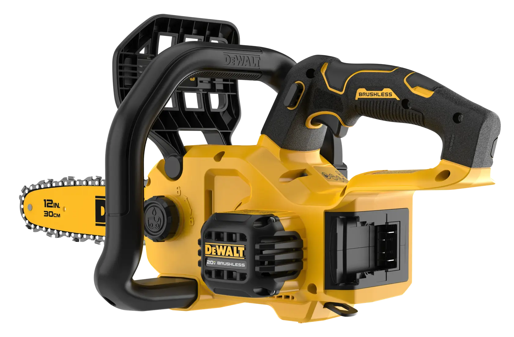 DEWALT® 20V MAX* Compact 12-in. Brushless Cordless Chainsaw (Tool Only) thumbnail 5