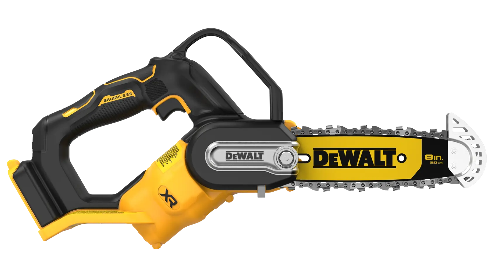 DEWALT® 20V MAX* 8-in. Brushless Cordless Pruning Chainsaw (Tool Only) thumbnail 4