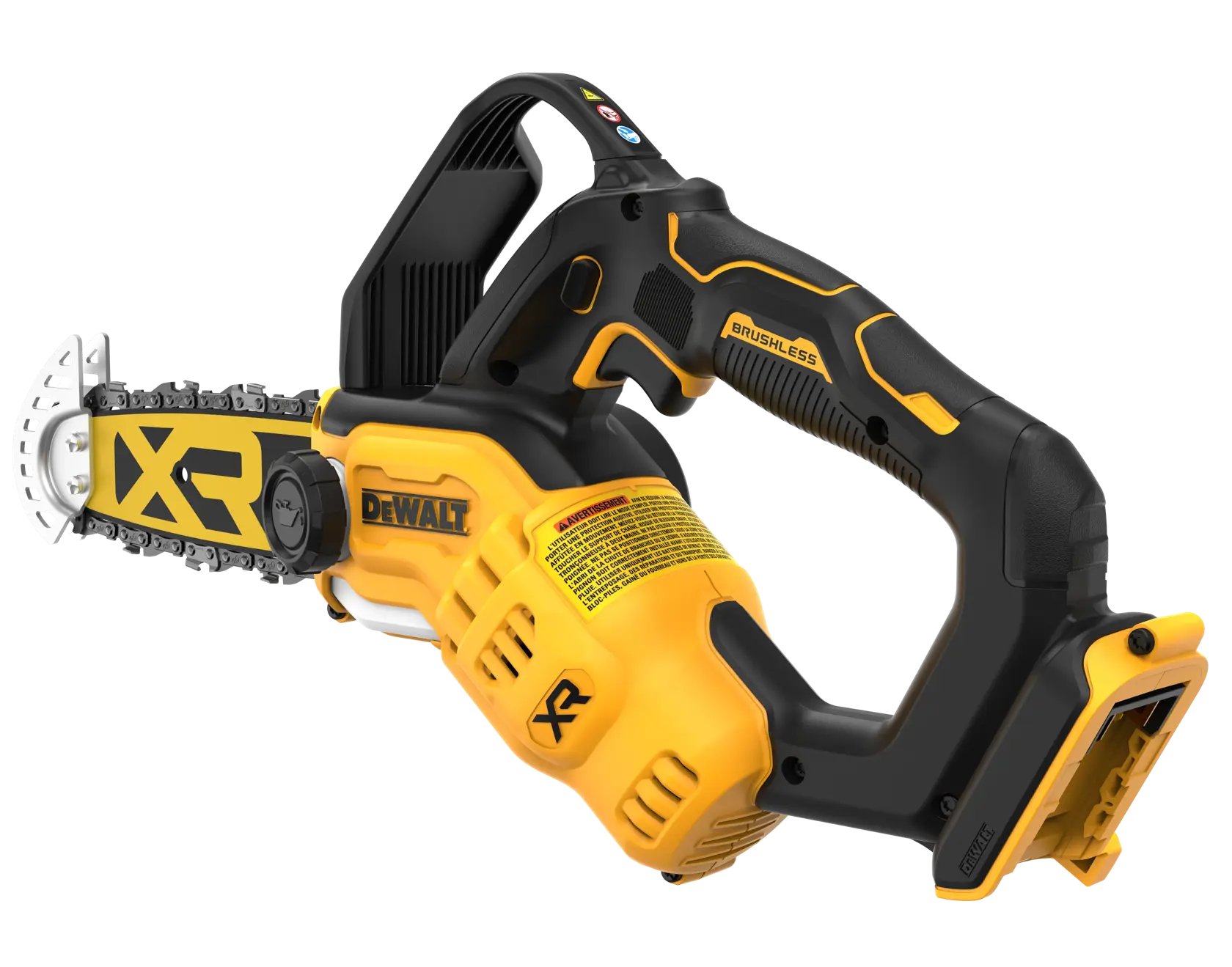 DEWALT® 20V MAX* 8-in. Brushless Cordless Pruning Chainsaw (Tool Only) thumbnail 5