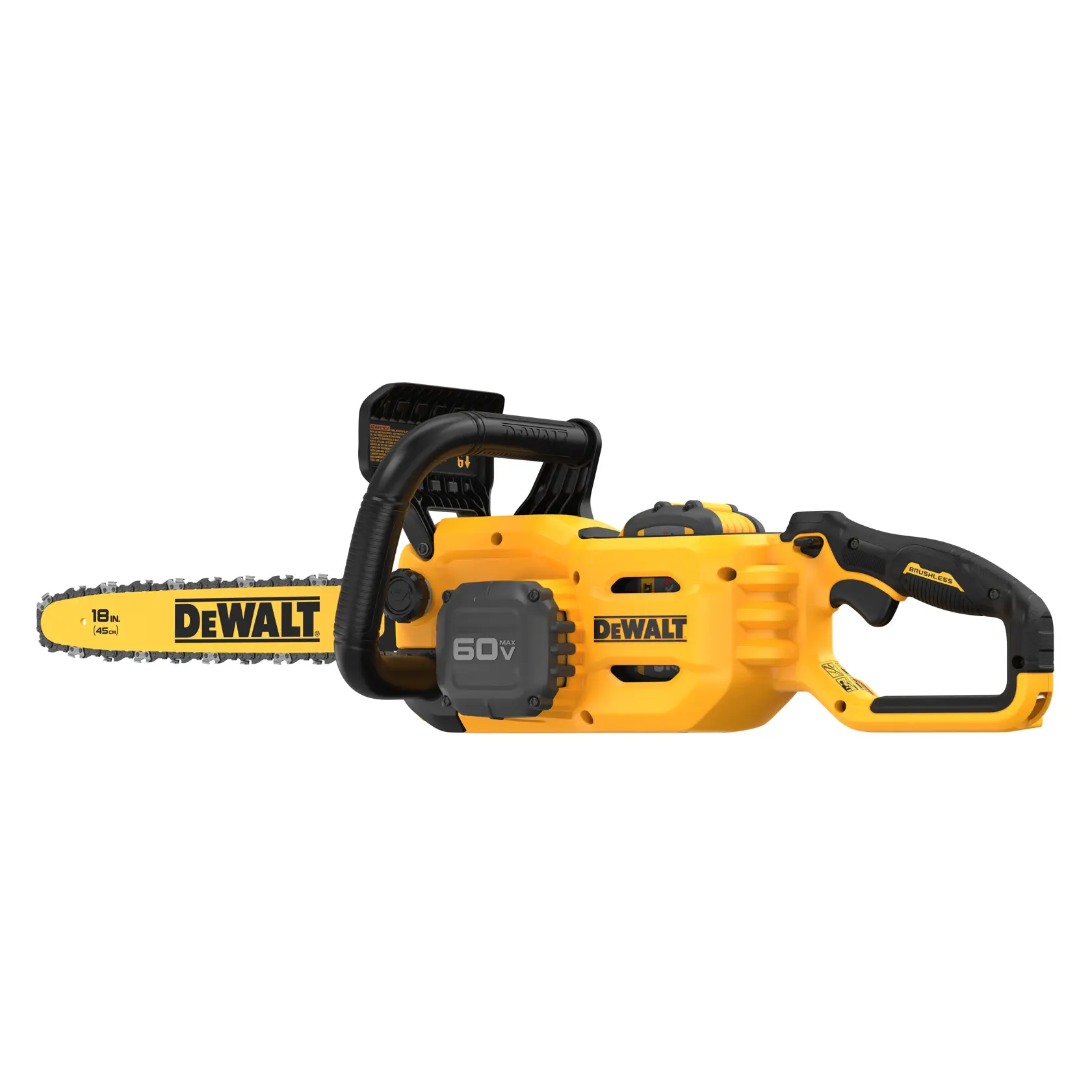 DEWALT® 60V MAX* 18-in. Brushless Cordless Chainsaw Kit thumbnail 5