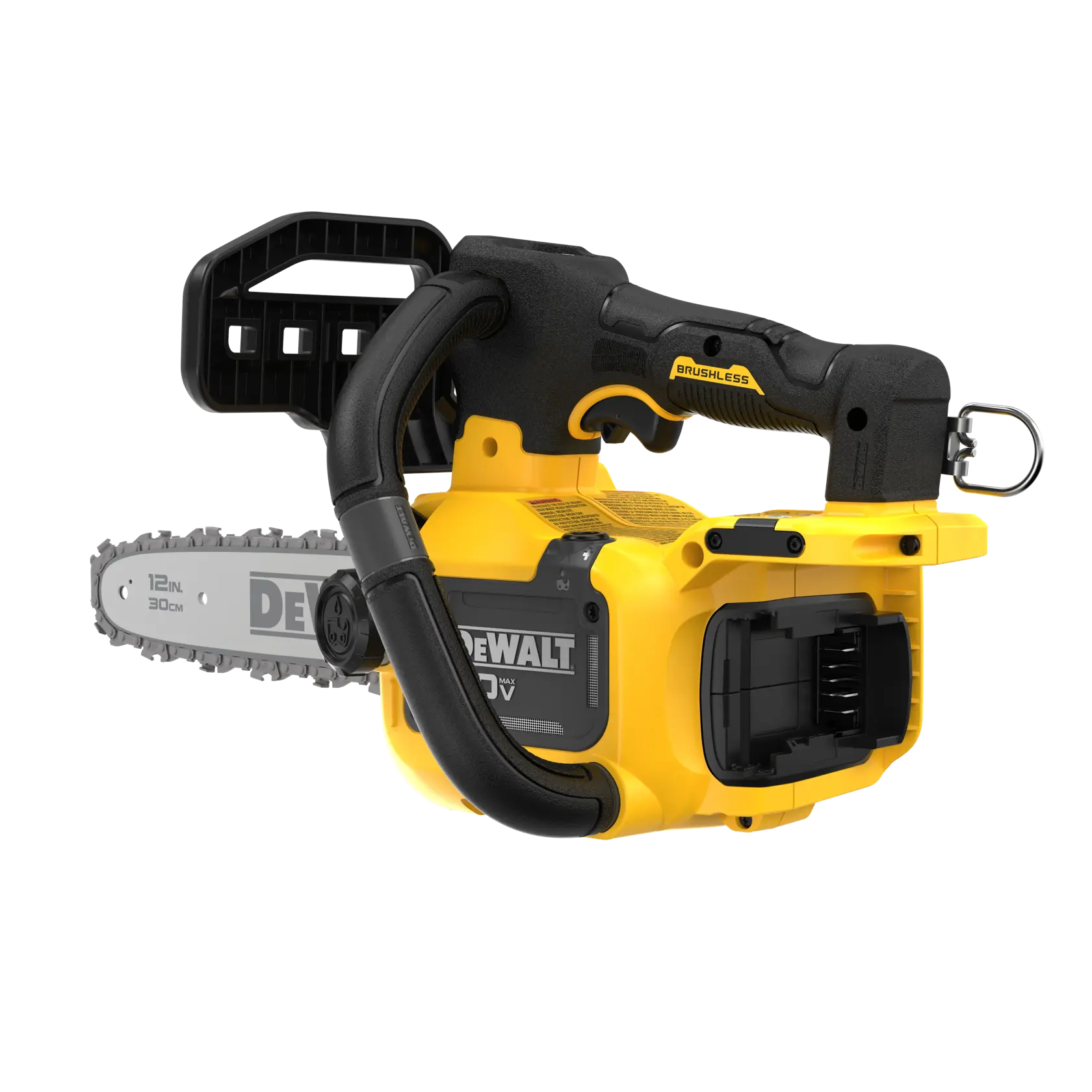 DEWALT® 60V MAX* 12-in. Brushless Cordless Compact Top Handle Chainsaw With Tool Connect™ (Tool Only) thumbnail 5