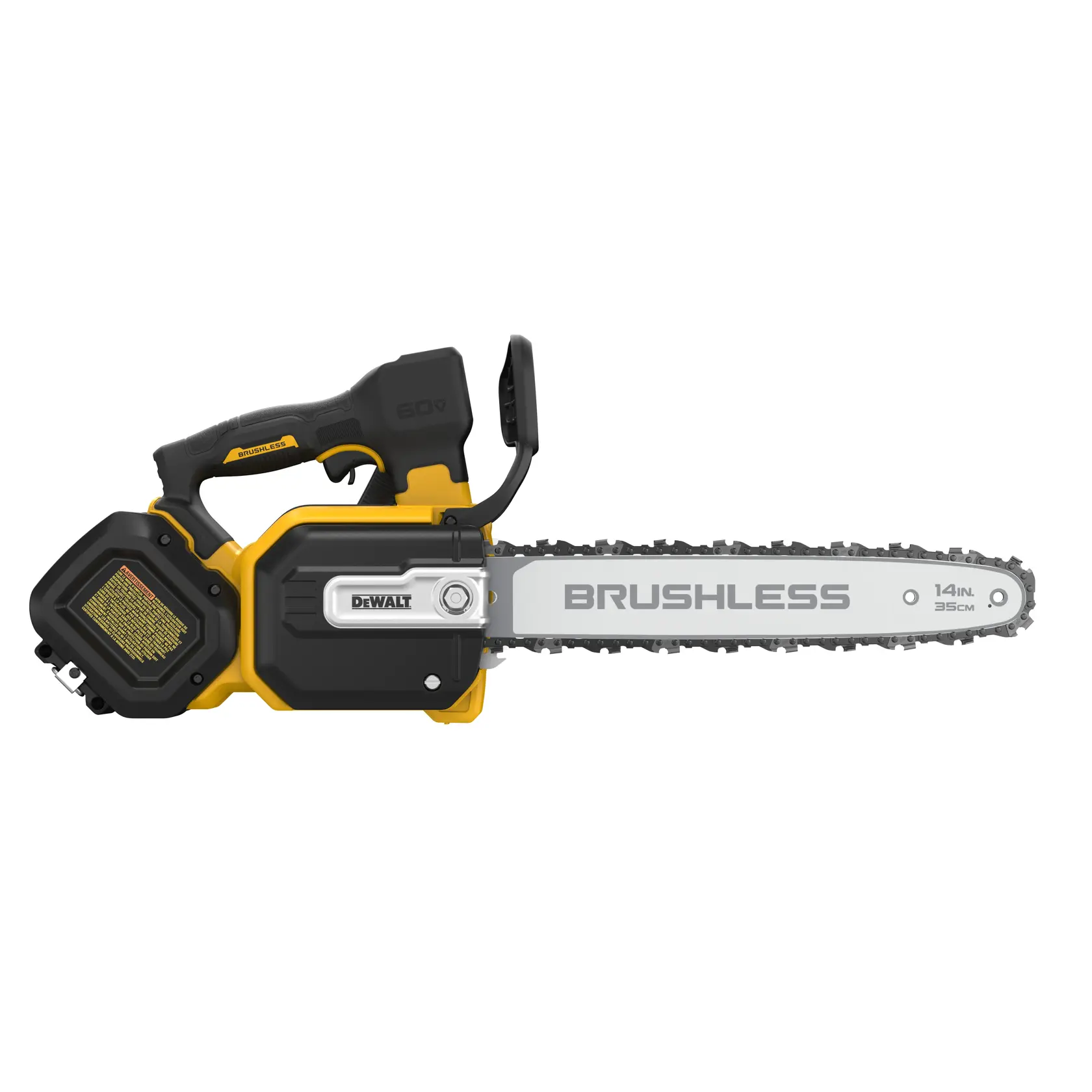 DEWALT® 60V MAX* 14-in. Top Handle Chainsaw (Tool only) thumbnail 4