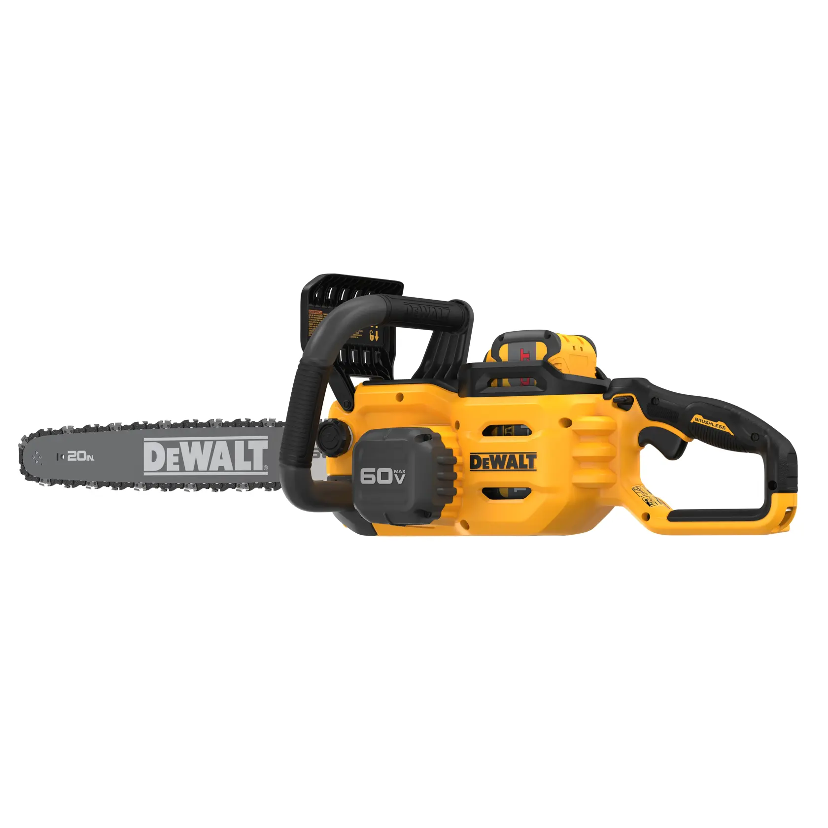 DEWALT® 60V MAX* 20-in. Brushless Cordless Chainsaw Kit thumbnail 5