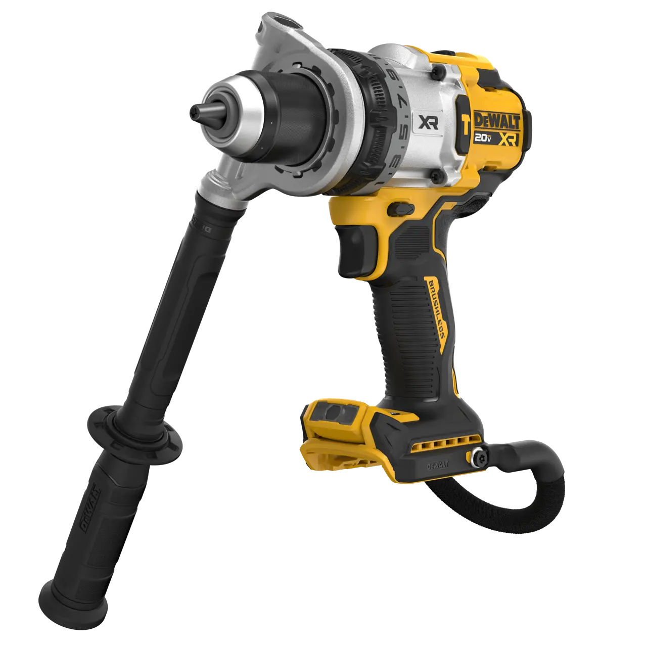 20V MAX XR Brushless Cordless 1/2-in 3-Speed Hammer Drill With LANYARD READY TM Attachment Point (Tool Only)