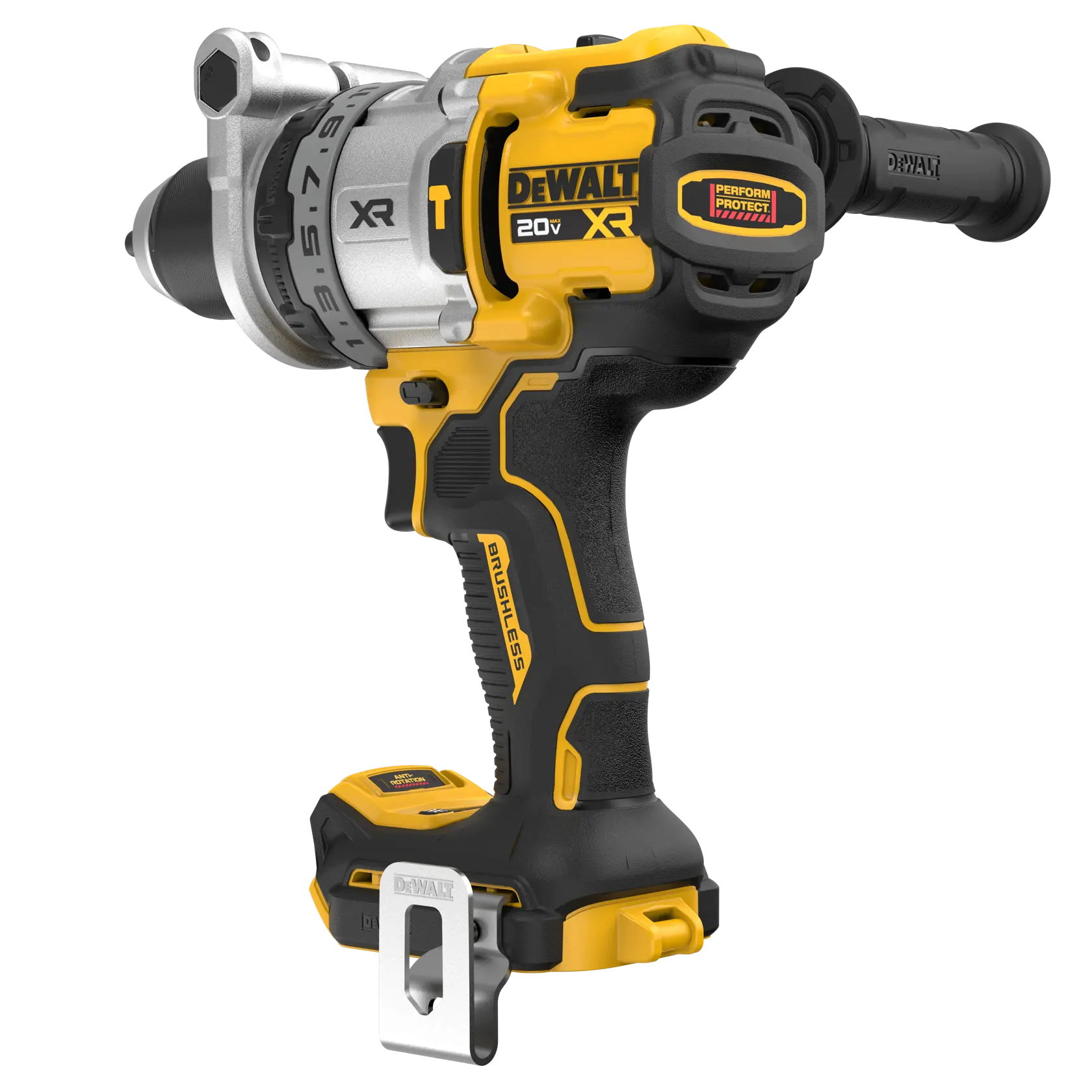 DEWALT® 20V MAX* XR® Brushless Cordless 1/2-in. 3-Speed Hammer Drill (Tool Only) thumbnail 5