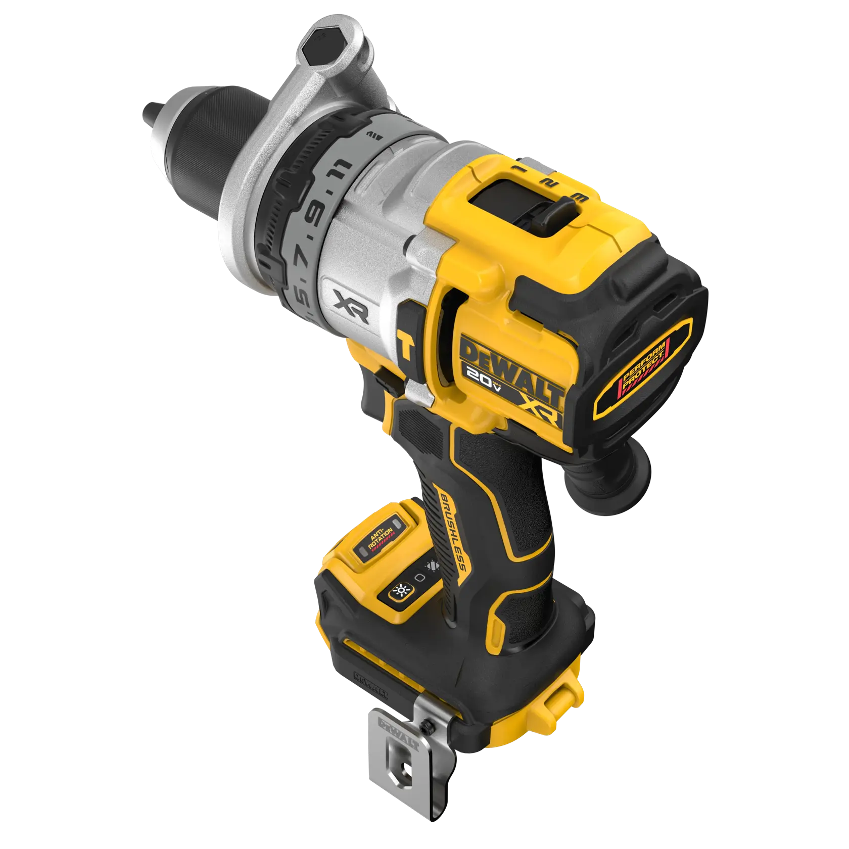 DEWALT® 20V MAX* XR® Brushless Cordless 1/2-in. 3-Speed Hammer Drill (Tool Only) thumbnail 6