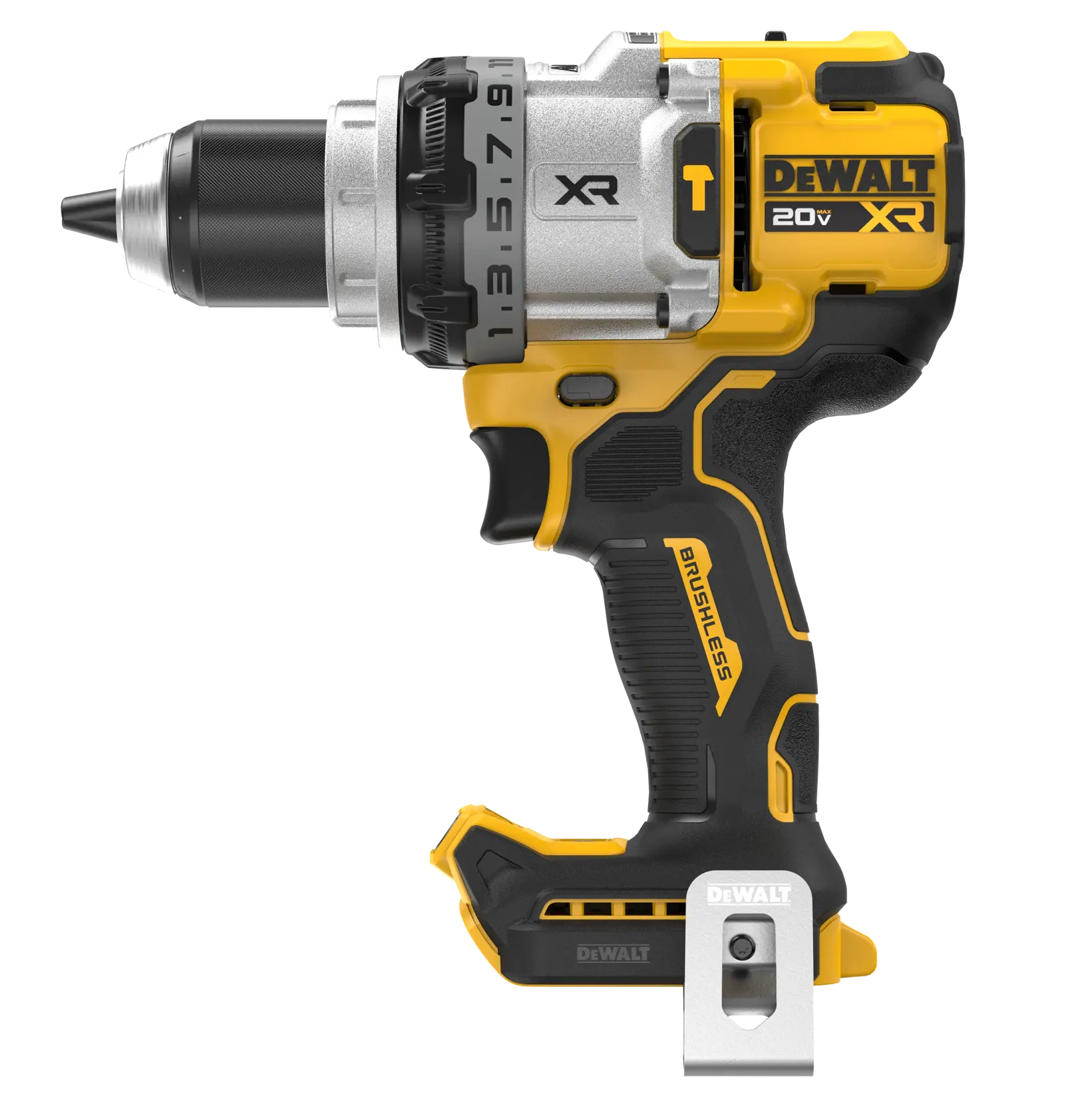 DEWALT® 20V MAX* XR® Brushless Cordless 1/2-in. 3-Speed Hammer Drill (Tool Only) thumbnail 8